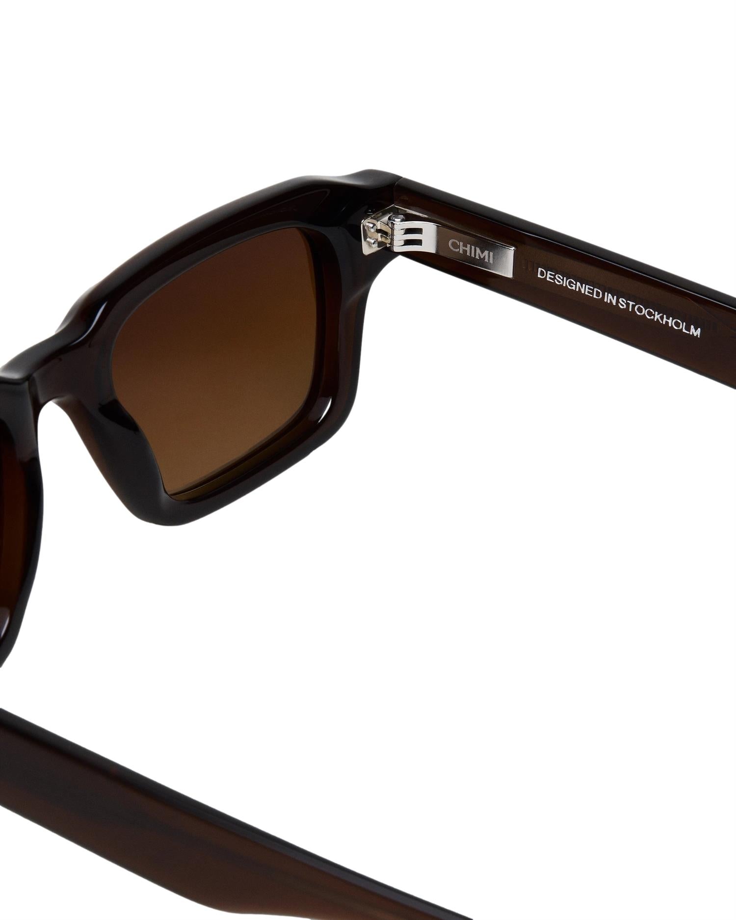 Chimi Eyewear 03 Brown Solbriller Brun - modostore.no