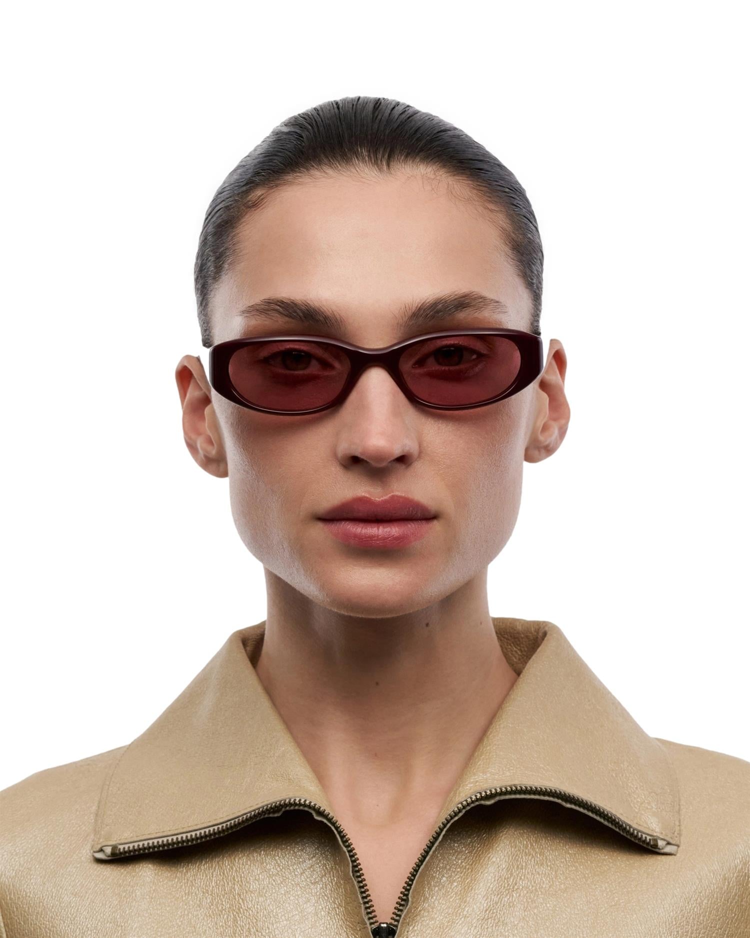 Chimi Eyewear Dele Burgundy Solbriller Burgunder - modostore.no