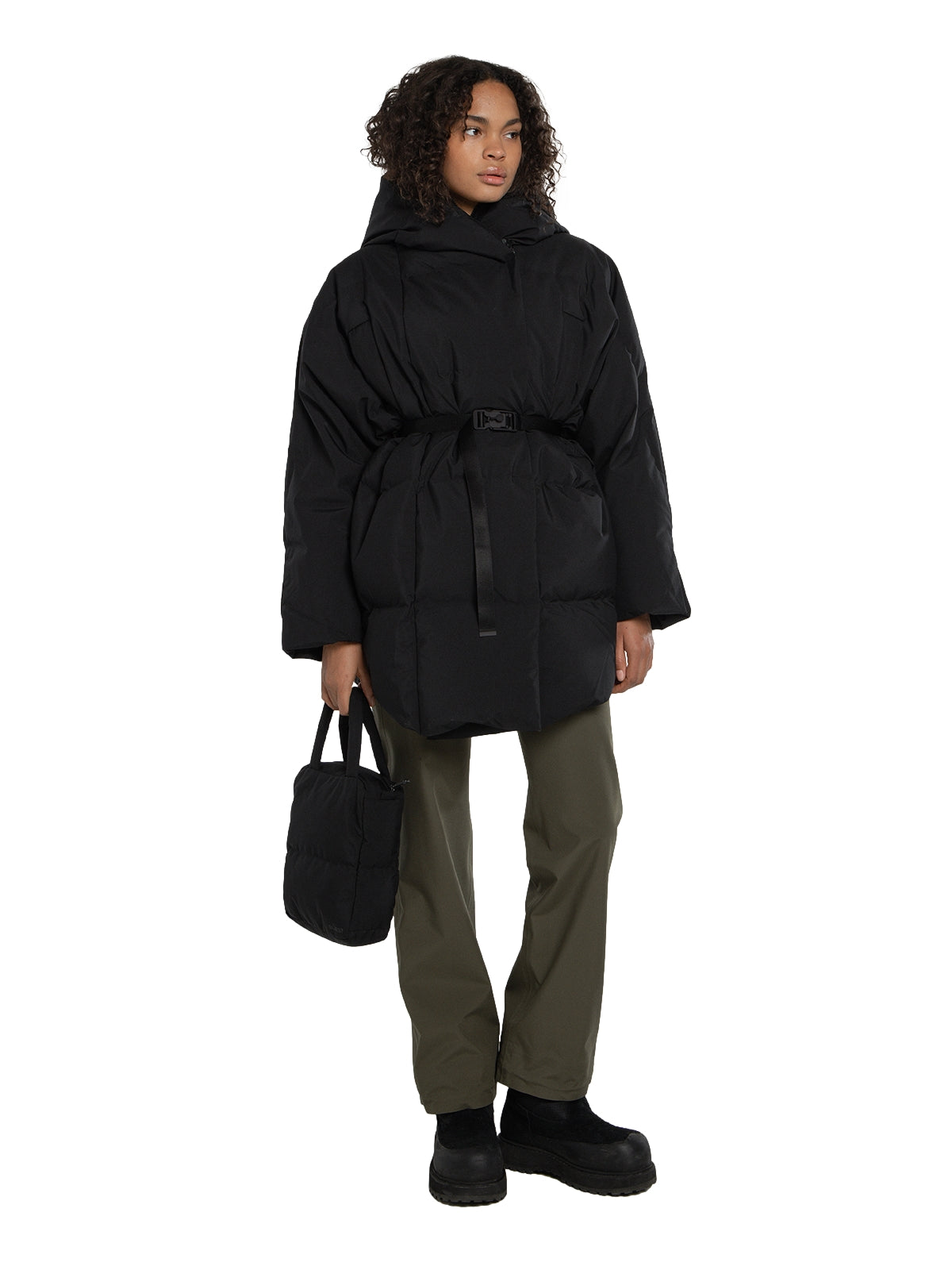 Blæst Spitsbergen Down Jacket Black Jakke Sort