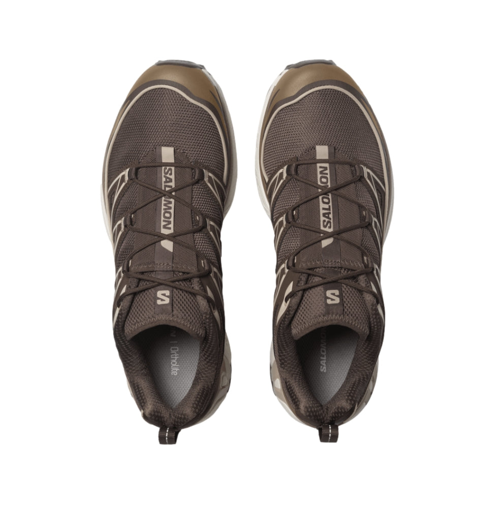Salomon XT-6 Expanse Earth Brown/White Pepper/Coyote Brown Sko Brun
