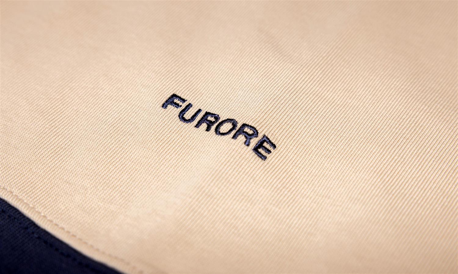 Furore William Rugby Genser Beige Og Blå
