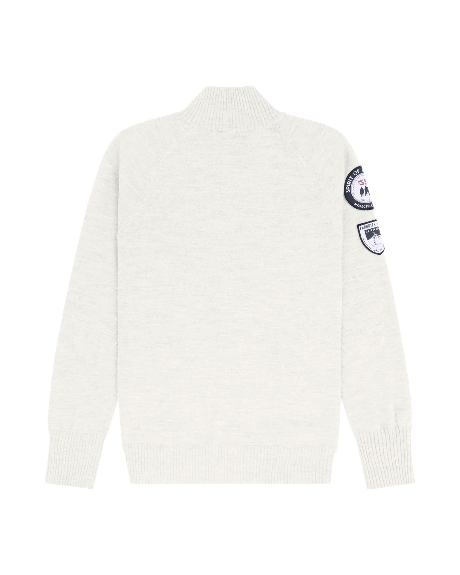 Amundsen Peak Half Zip Womens Genser Melkehvit