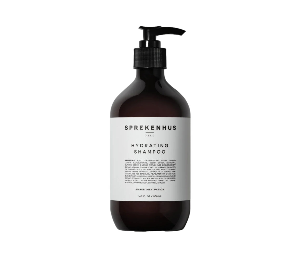 Sprekenhus Hydrating Shampoo 500ml - Amber Infatuation Shampoo Gjennomsiktig - modostore.no