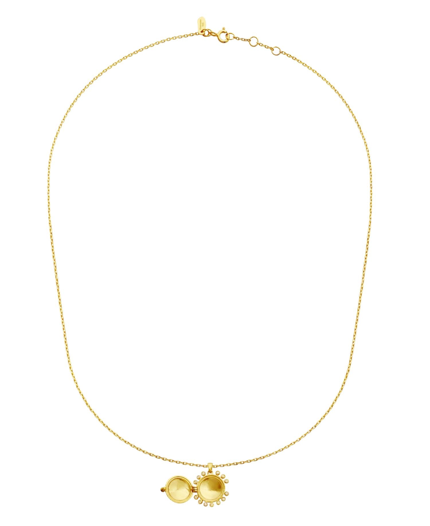 Maanesten Beloved Necklace Smykke Gull