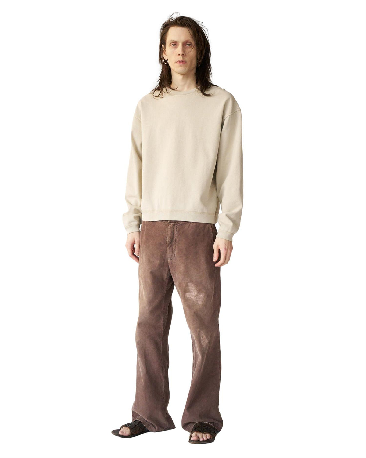 Stockholm Surfboard Club Benny Crewneck Beige
