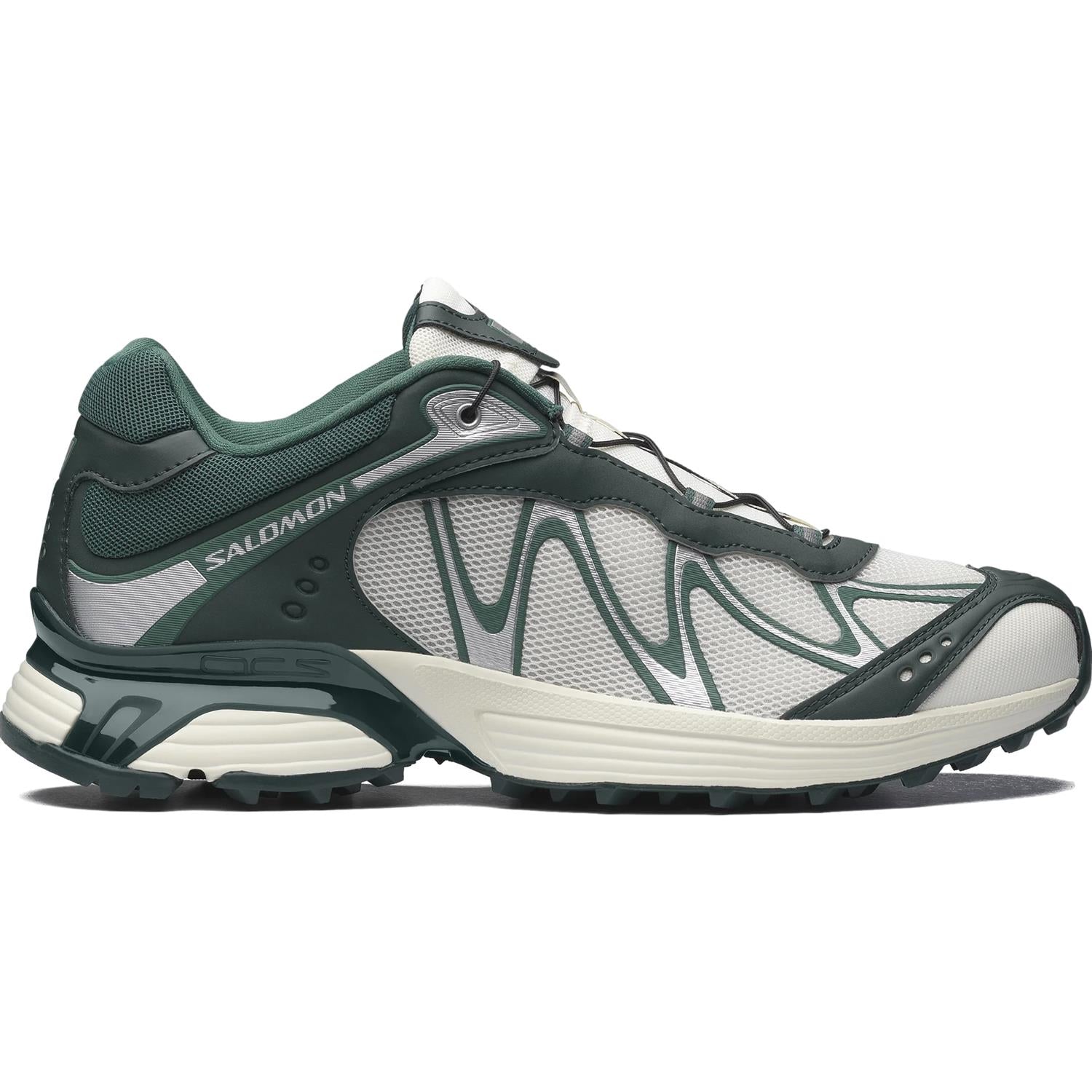 Salomon XT-Whisper Vanilla Ice/Green Gables/Bistro Green Sko Grønn