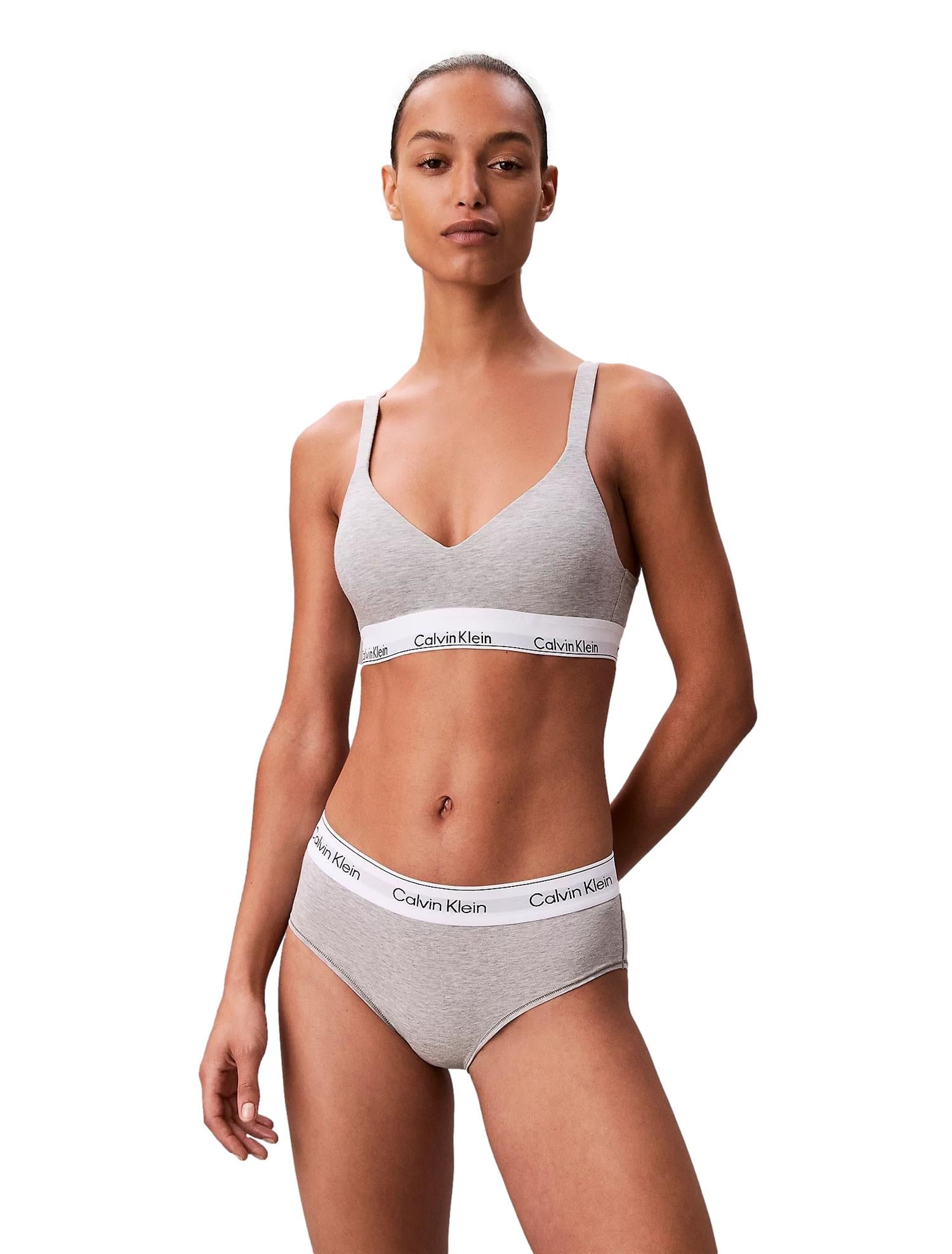 Calvin Klein Underwear Lift Bralett Undertøy Lys Grå Melert - modostore.no