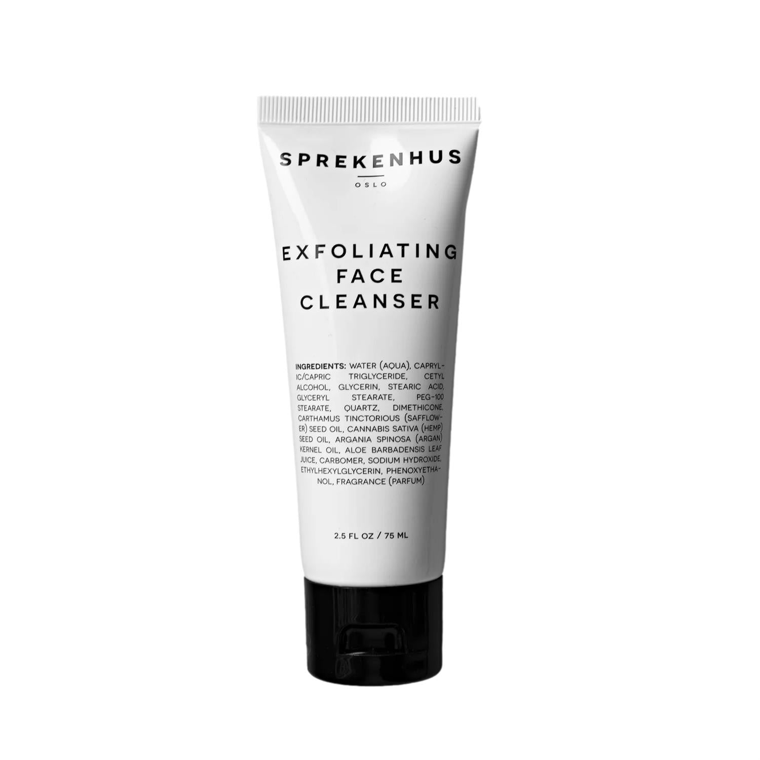 Sprekenhus Exfoliating Face Cleanser 75ml Ansiktsrens Gjennomsiktig - modostore.no