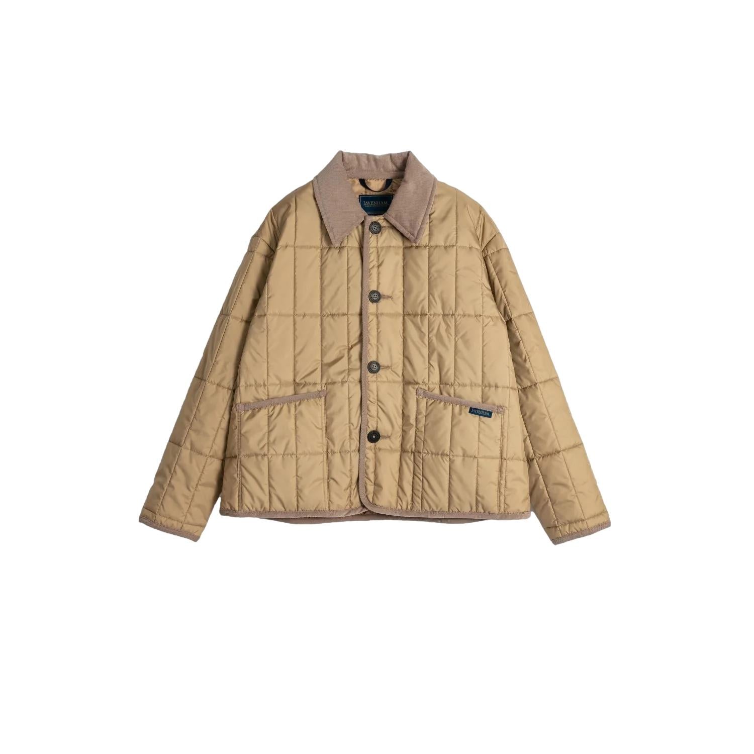 Lavenham Button Front Raydon Jakke Beige - modostore.no