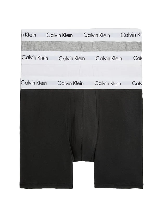 Calvin Klein Underwear 3PK Boxer Briefs Cotton Stretch Undertøy Multi - modostore.no