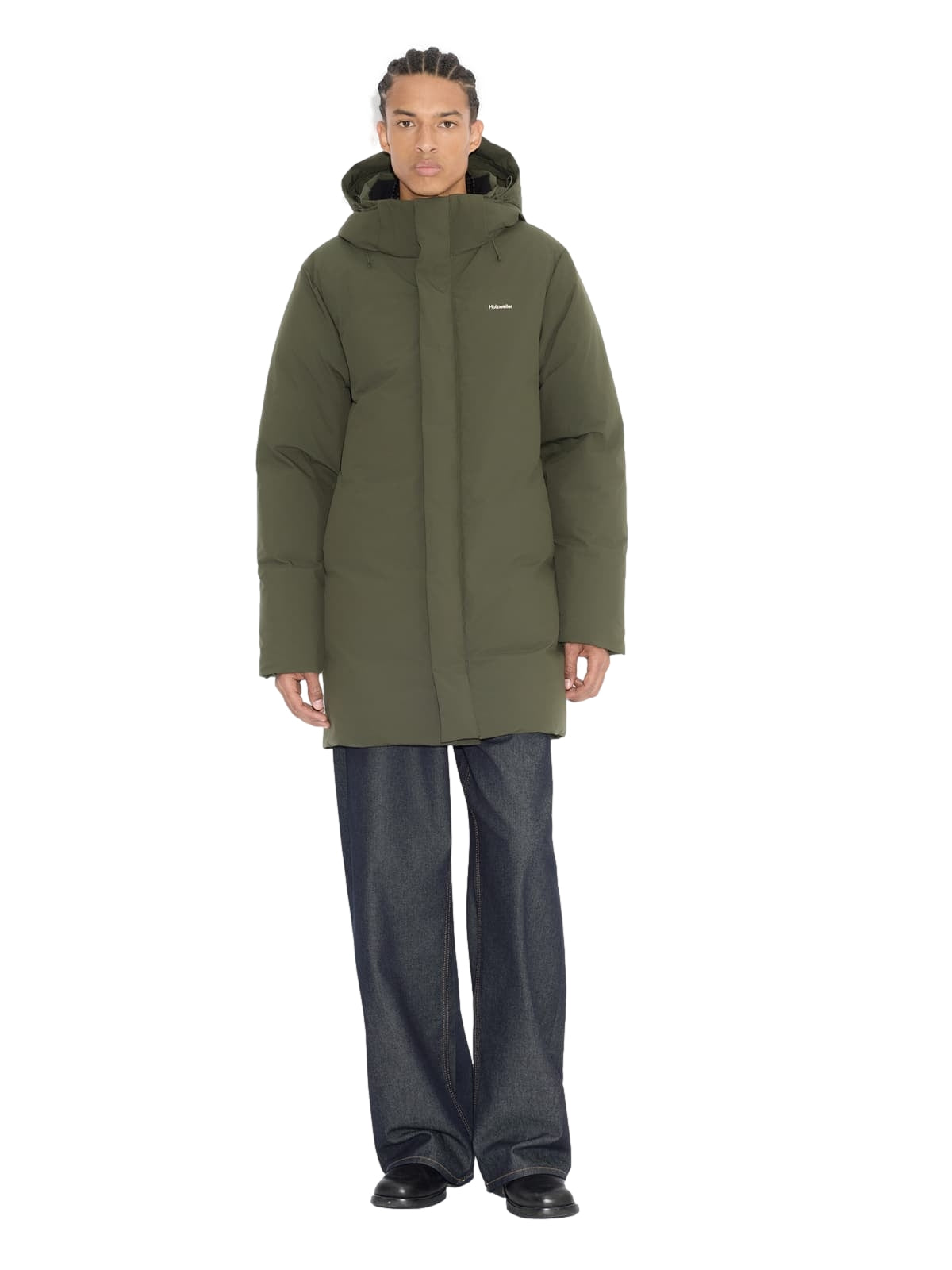 Holzweiler Lom Lt Down Jacket Dk Green Jakke Grønn