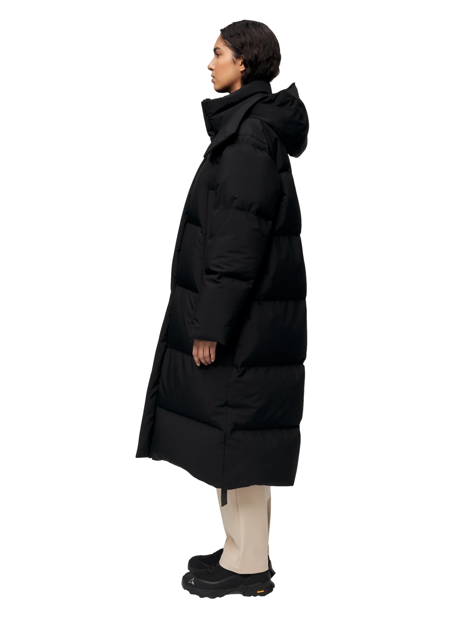 Blæst Stranda Down Coat Black Jakke Sort