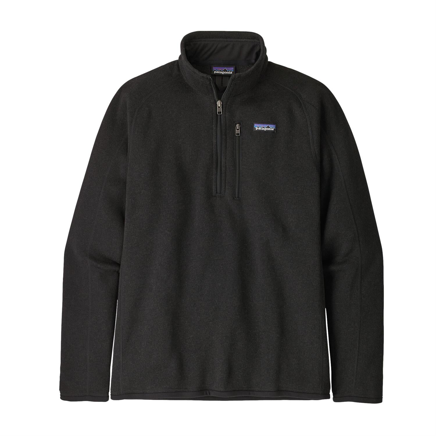 Patagonia Better Sweater 1/4 Zip Genser Sort - modostore.no