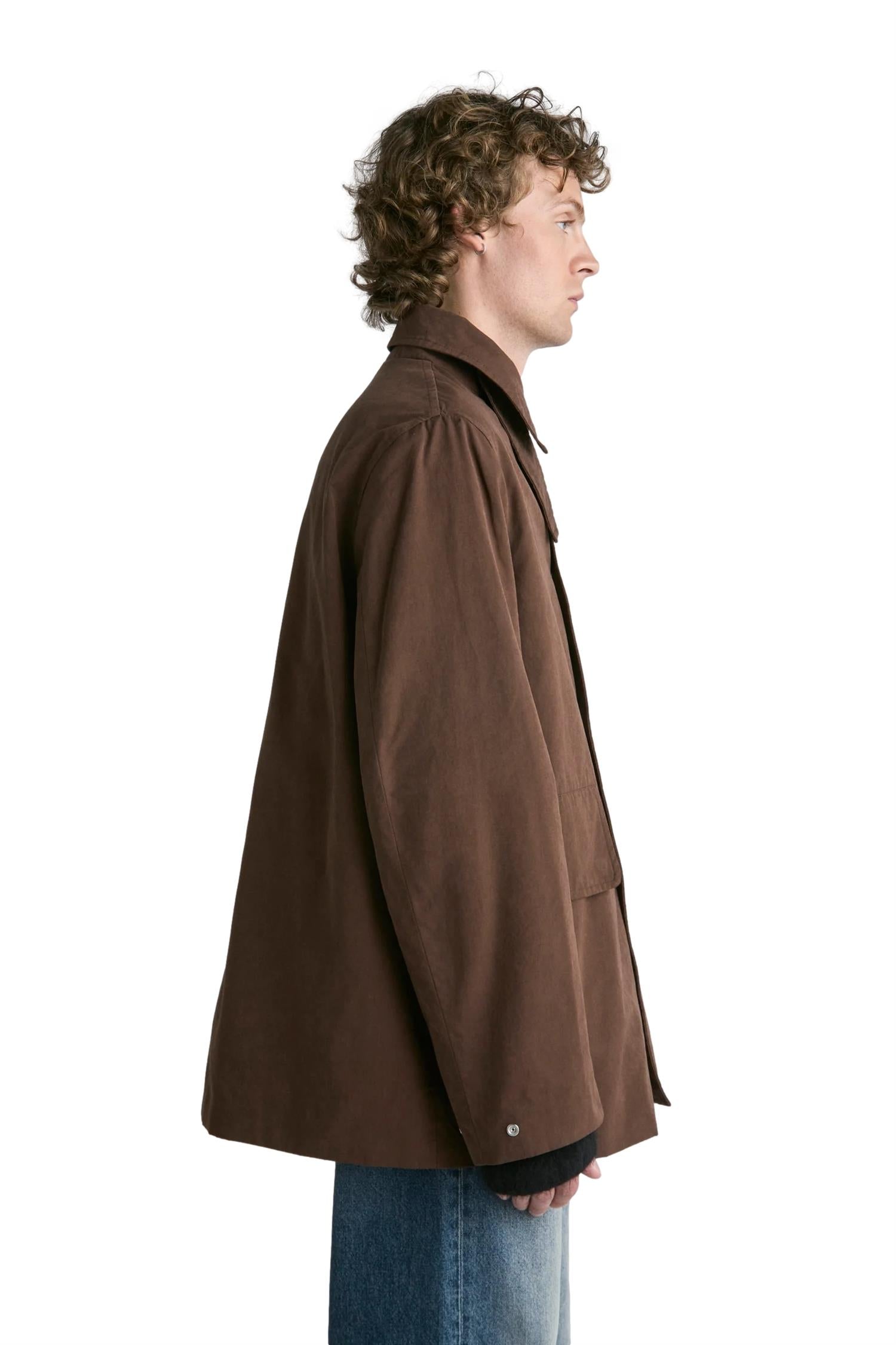 Livid Gill Brown Wax Jakke Brun - modostore.no