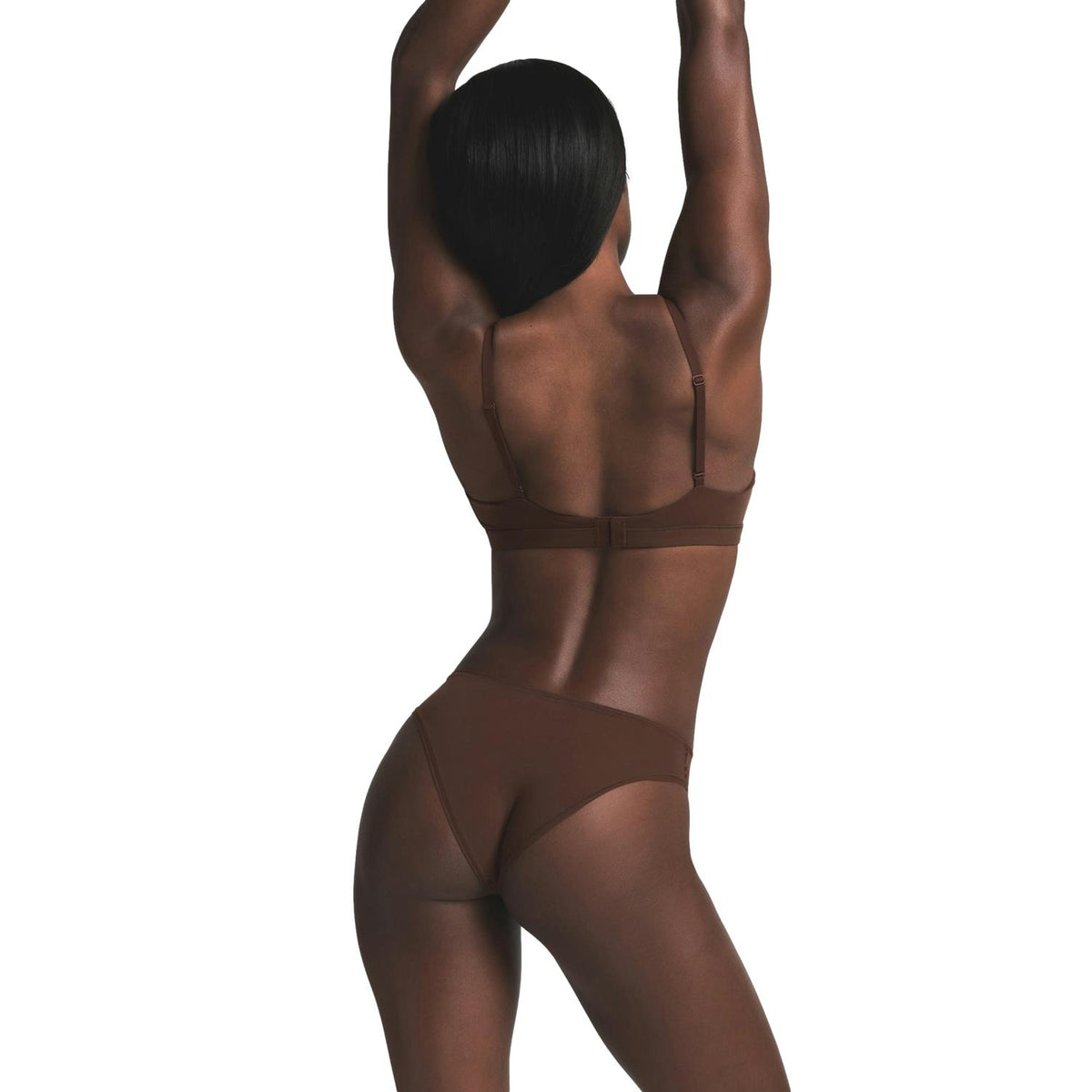 SKIMS Fits Everybody Cheeky Brief Cocoa Undertøy Mørkebrun