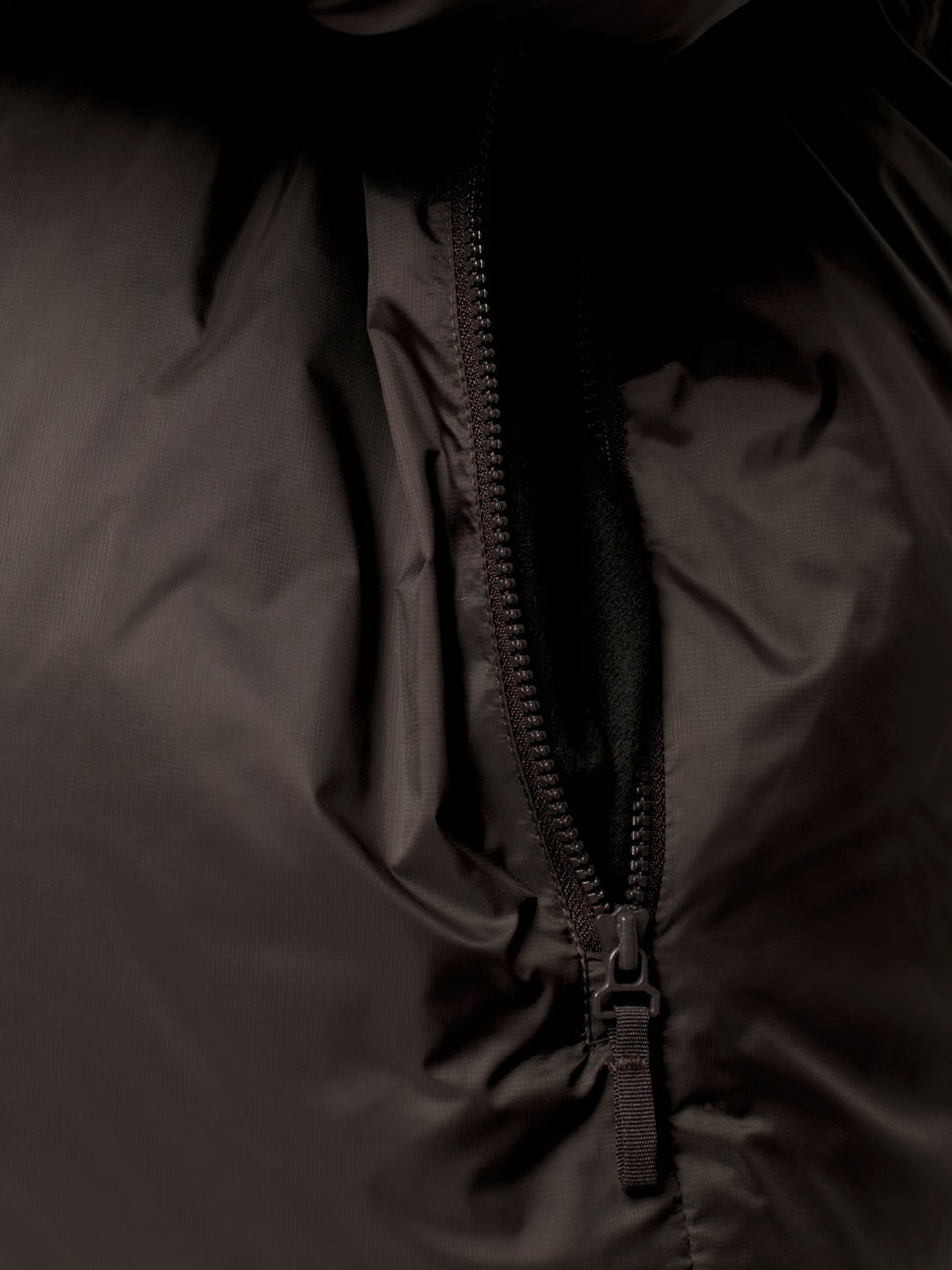 Blæst Perma Lightweight Down Jacket Brown Soil Jakke Brun