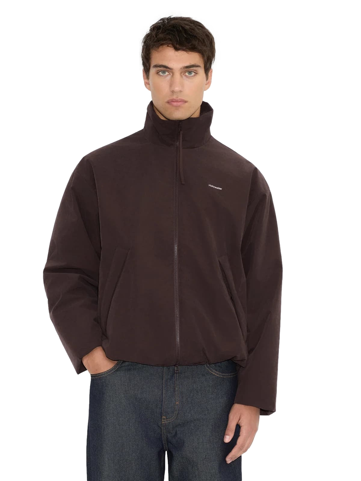 Holzweiler Narvik Brushed Lt Jacket Jakke Brun