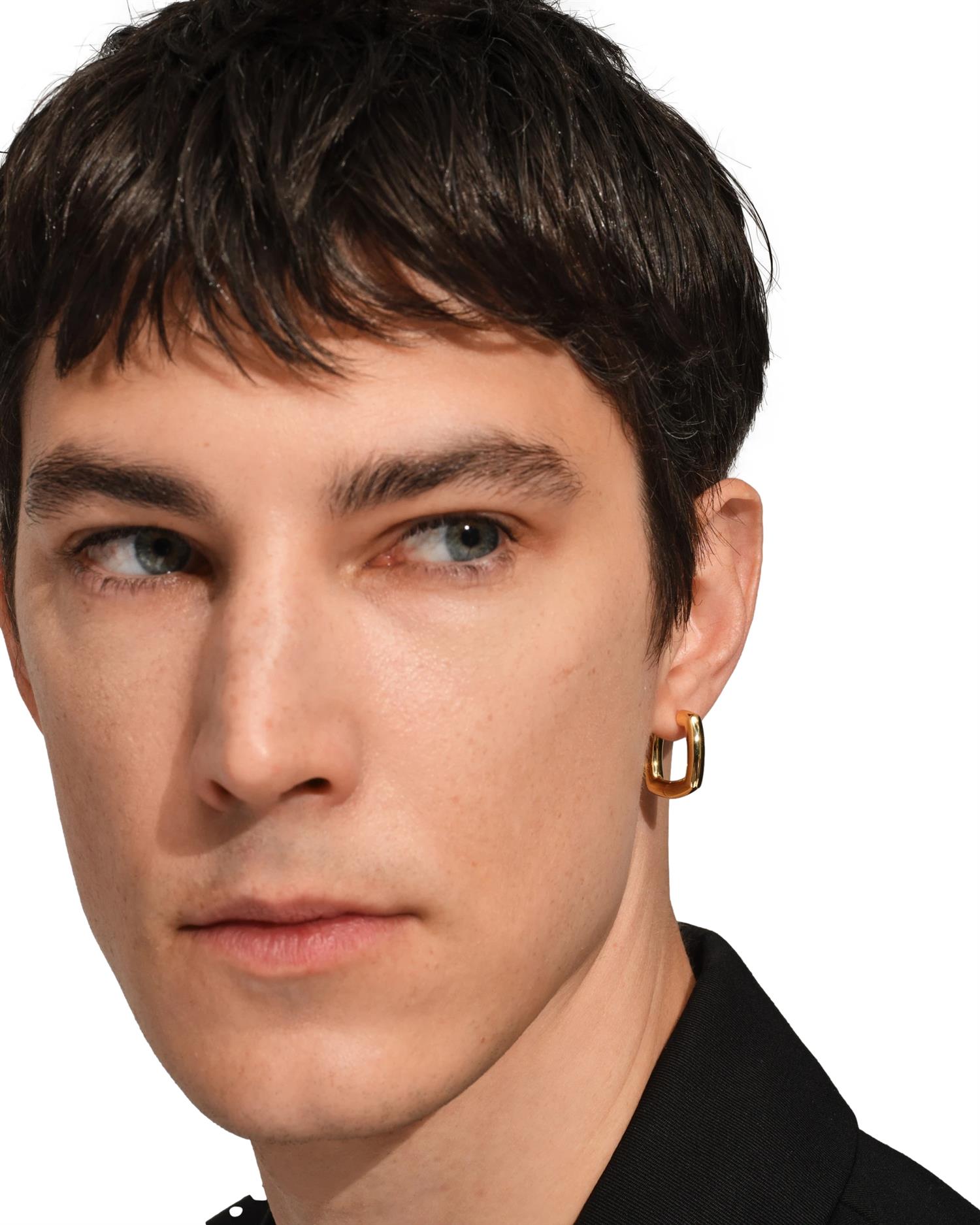 Tom Wood Frame Hoops M Øredobber Gull