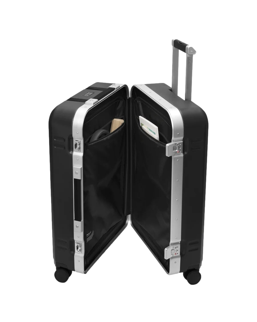 Db Ramverk Pro Check-In Luggage Large Trillebag Sølv / Sort - modostore.no