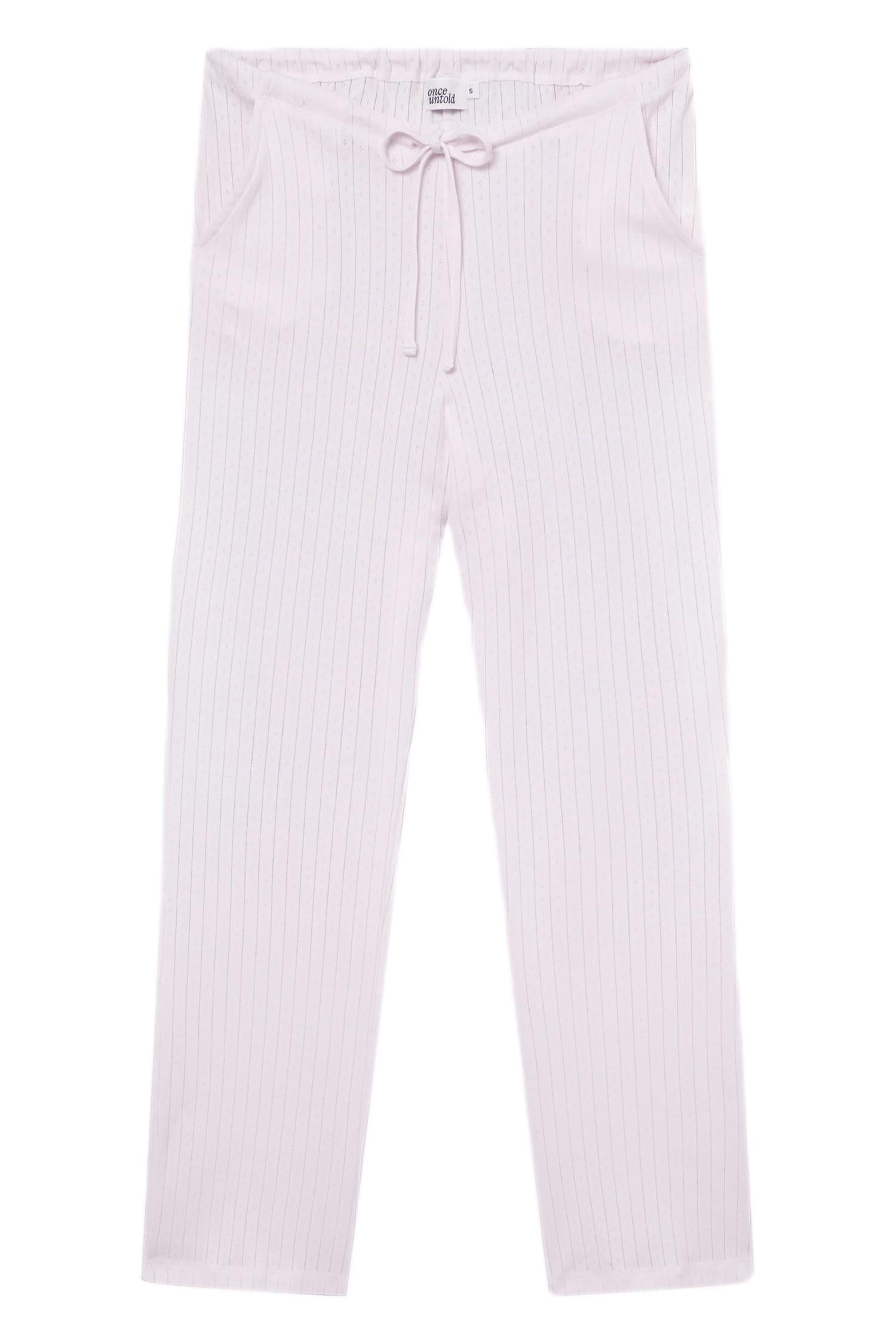 Once Untold Sophie trousers Bukse Lyserosa - modostore.no