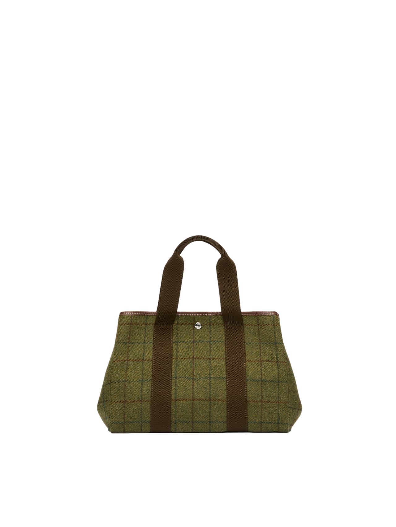 Rue de Verneuil Traversée M Hunting Tweed Khaki Veske Khaki