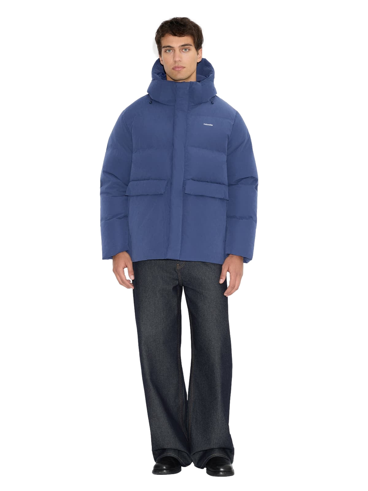Holzweiler Dovre Brushed Down Jacket Jakke Blå