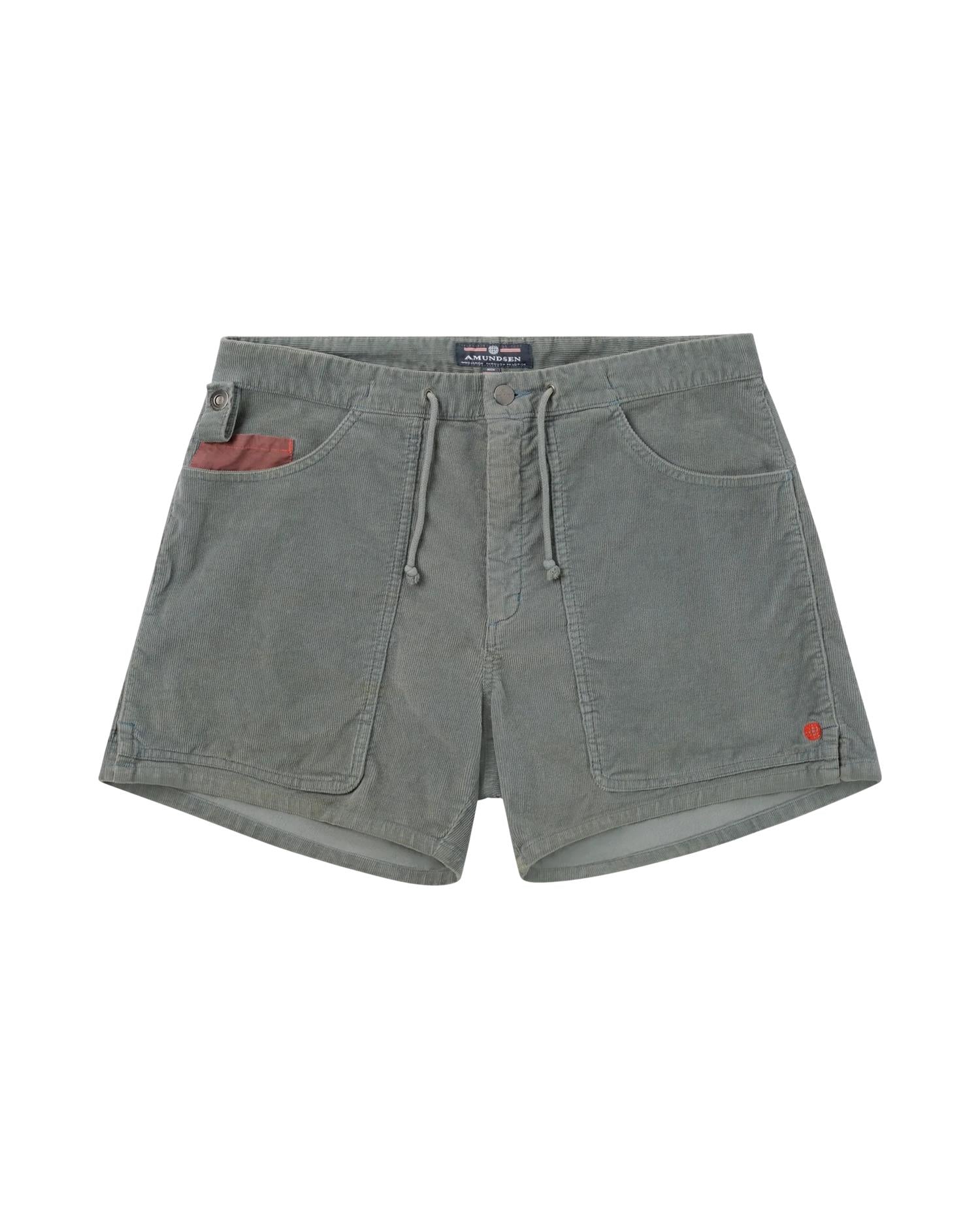 Amundsen 5incher Concord G.Dyed Shorts Mens Shorts Gråblå