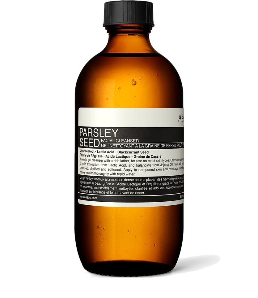 Aesop Parsley Seed Facial Cleanser 100mL Ansiktsrens Gjennomsiktig - modostore.no