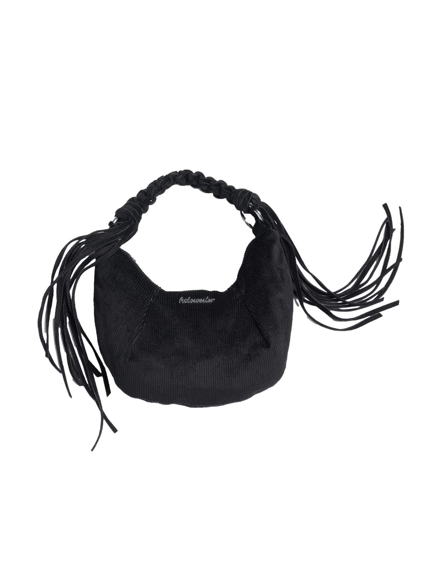 Holzweiler Cocoon Corduroy Micro Bag Black Veske Sort