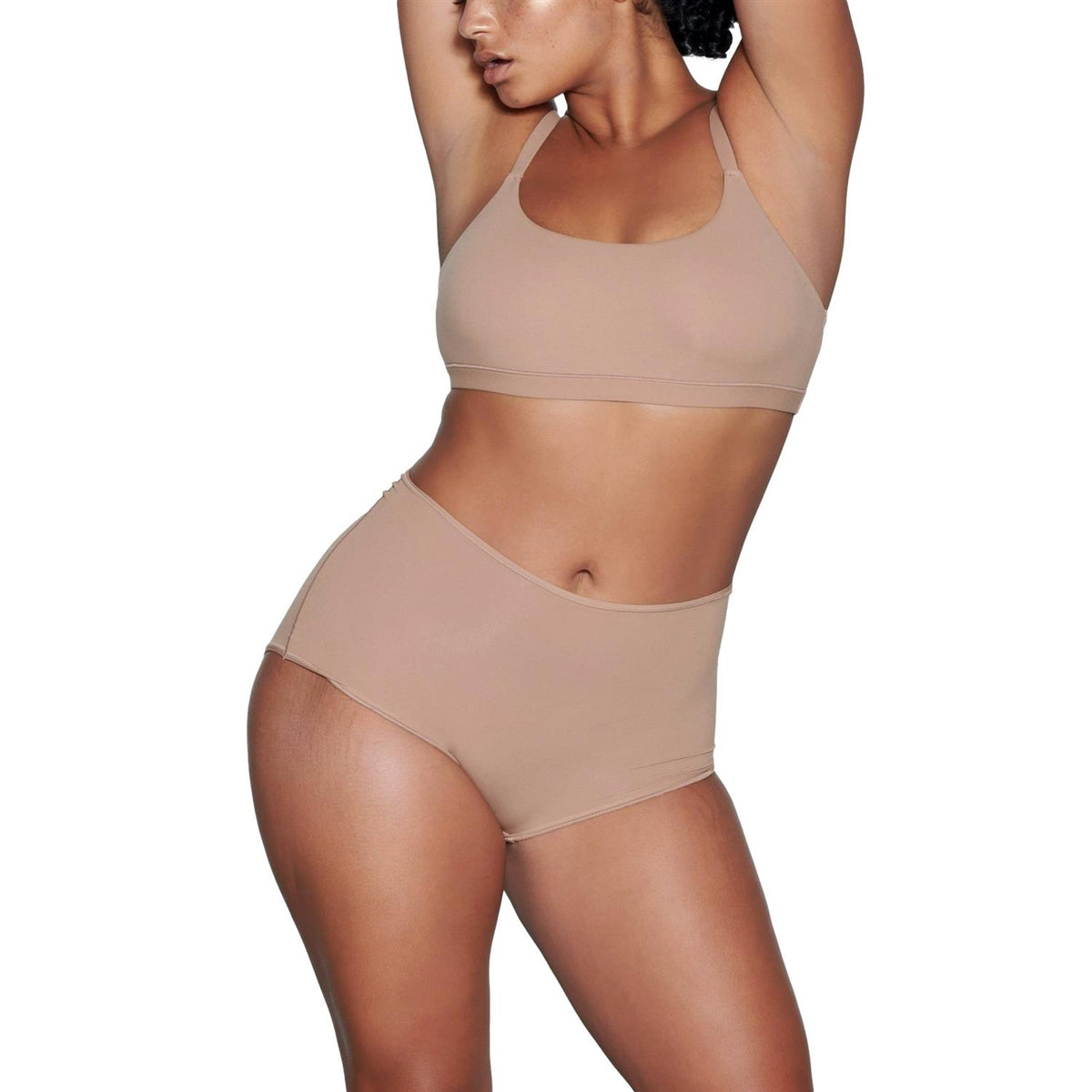 SKIMS Fits Everybody Boyshort Sienna Undertøy Brun/Beige