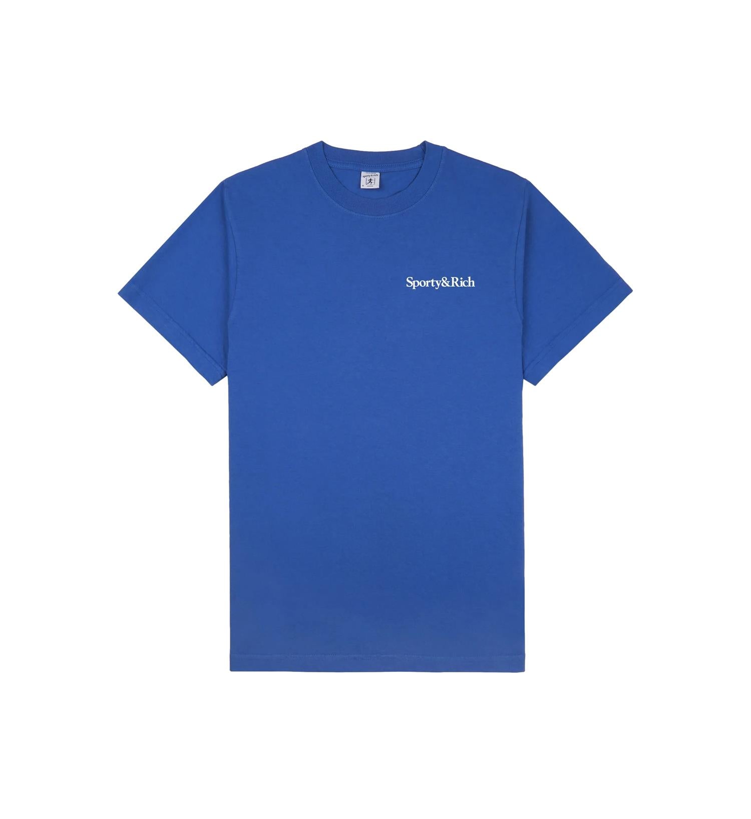 Sporty & Rich Health is Wealth T-Shirt T-shirt Blå