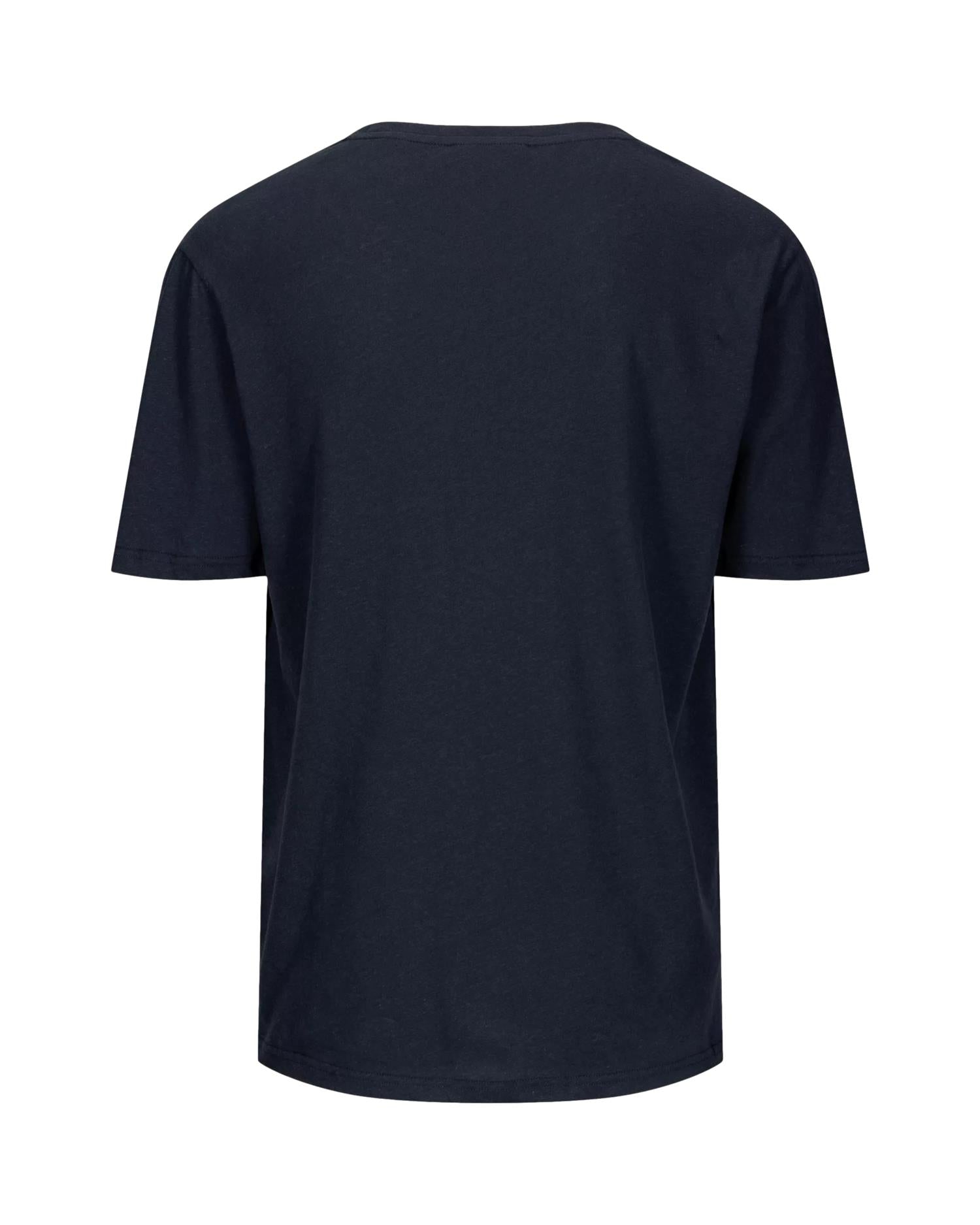 Amundsen Oslo Tee T-shirt Navy - modostore.no