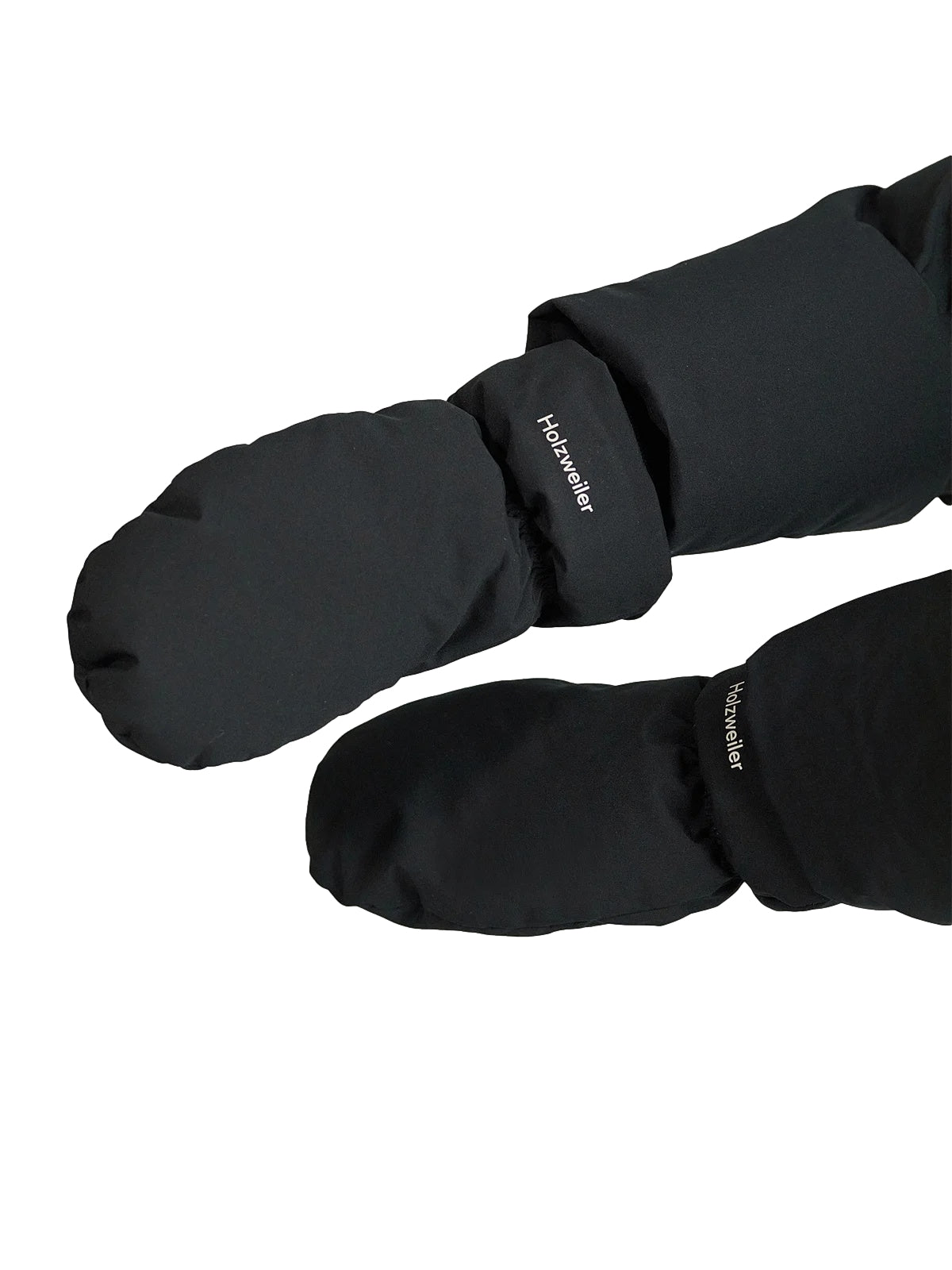 Holzweiler Slogen Bubble Mittens Votter Sort - modostore.no