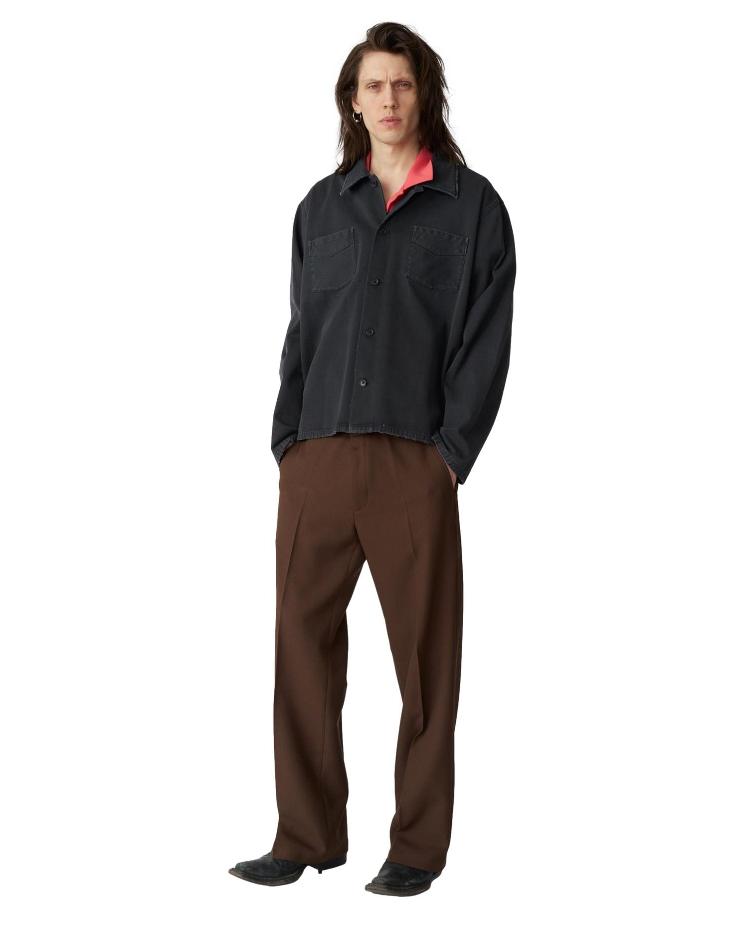 Stockholm Surfboard Club Club Overshirt Overshirt Sort