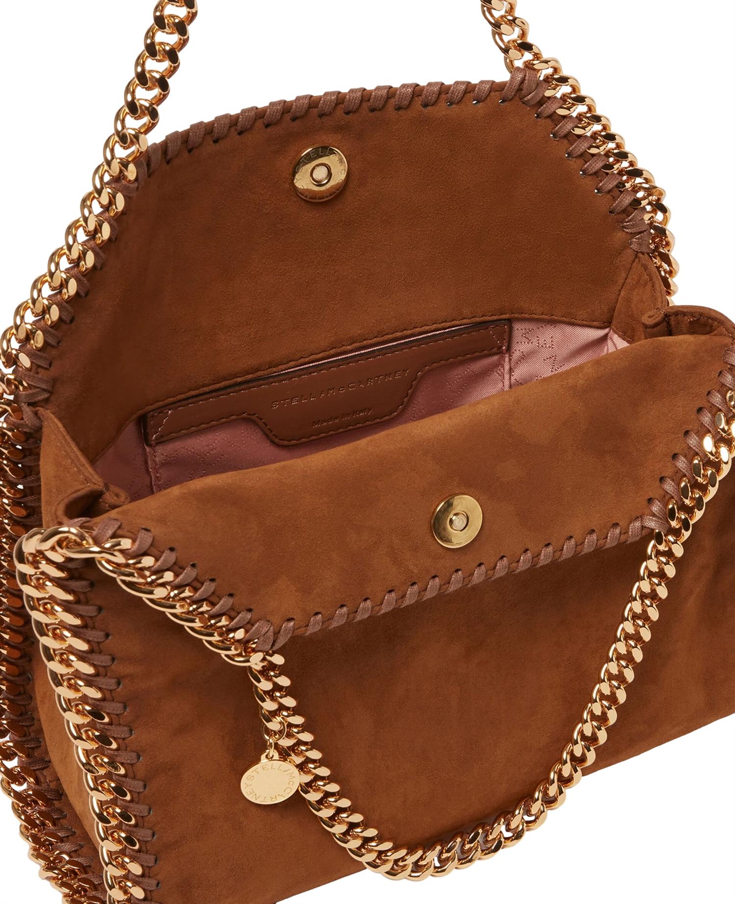 Stella McCartney Falabella Small Tote Veske Brun - modostore.no