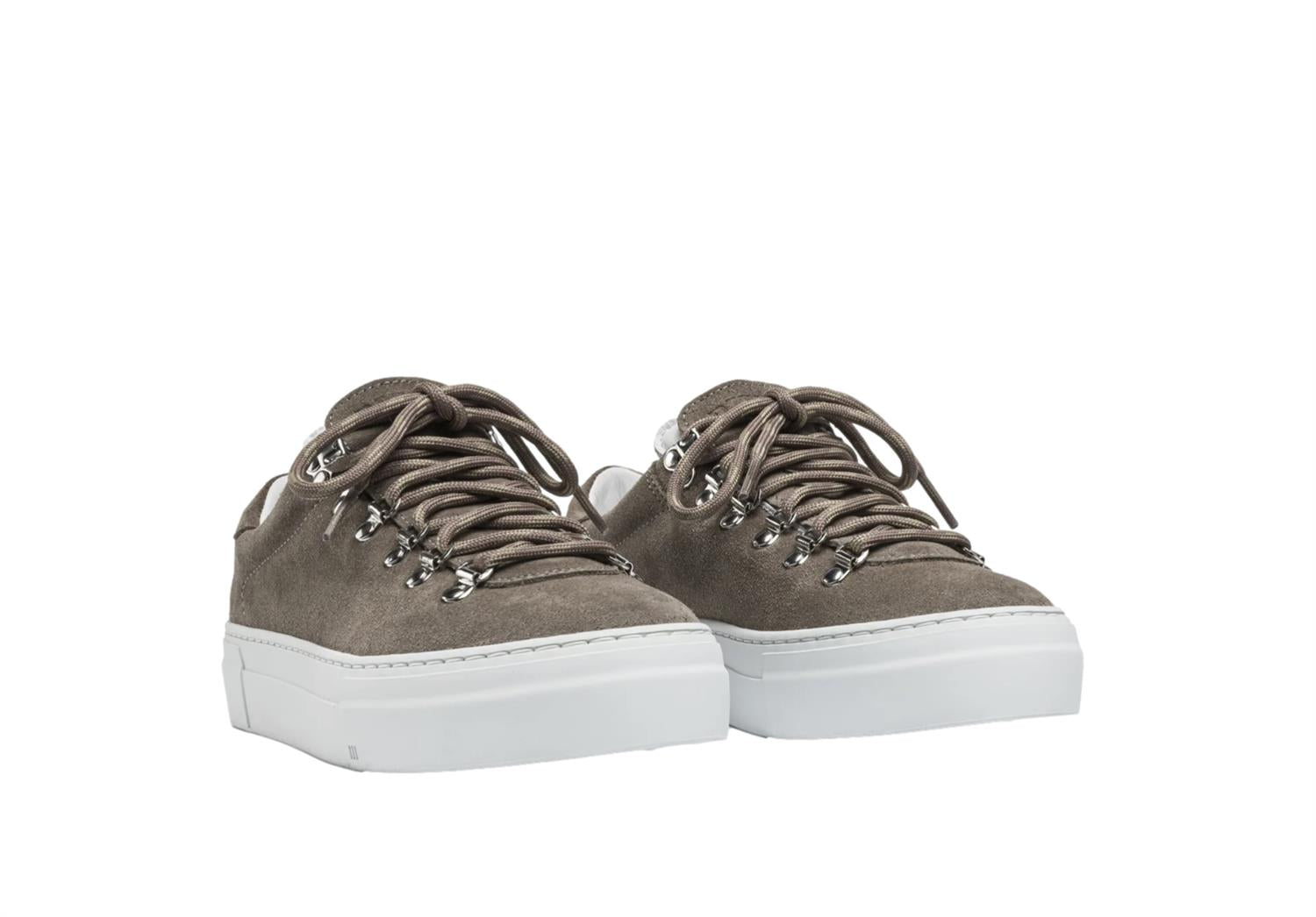 Diemme Marostica Low Platform Light Fallow Suede Sko Lysebrun - modostore.no