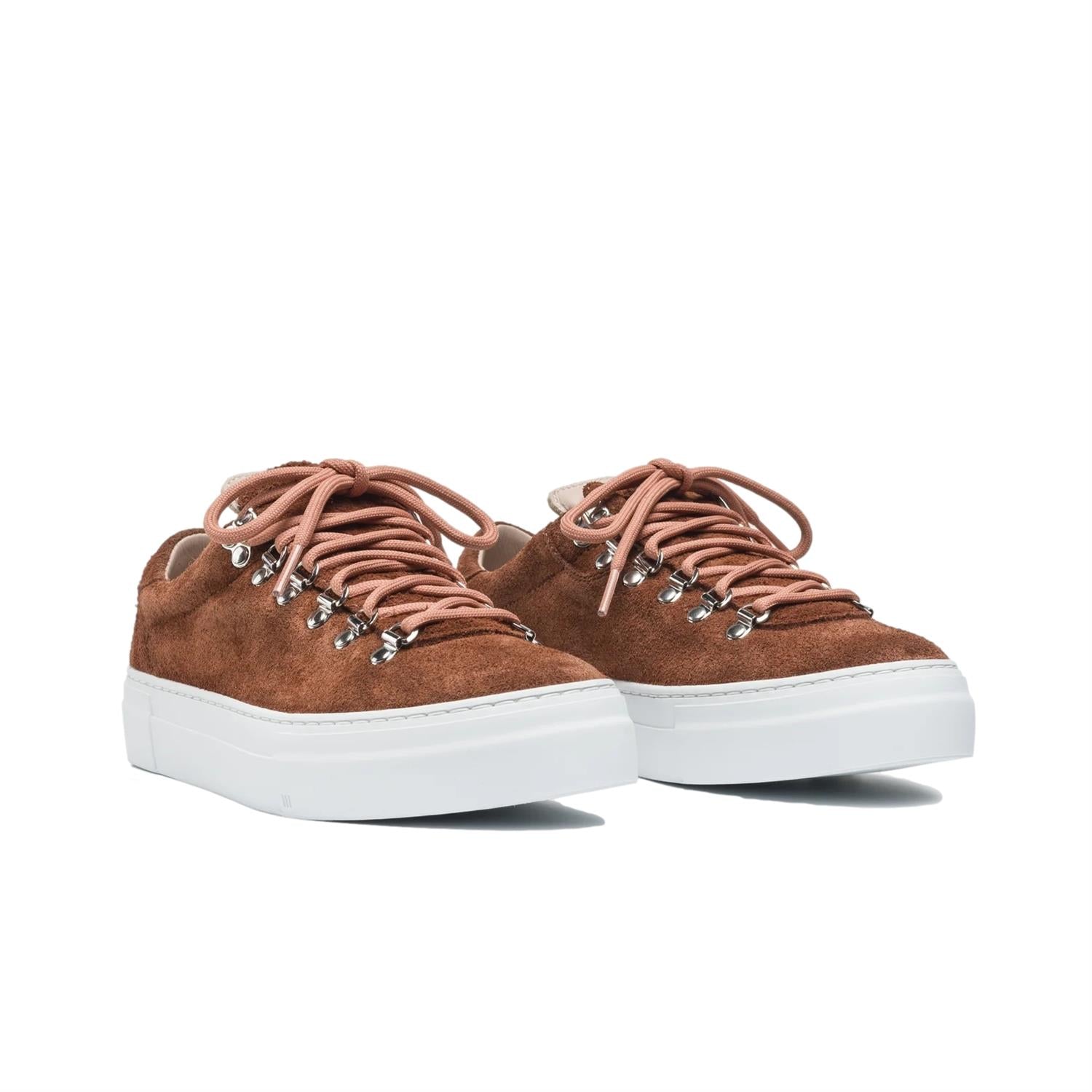 Diemme Marostica Low Platform Rust Suede Sko Rustrød - modostore.no