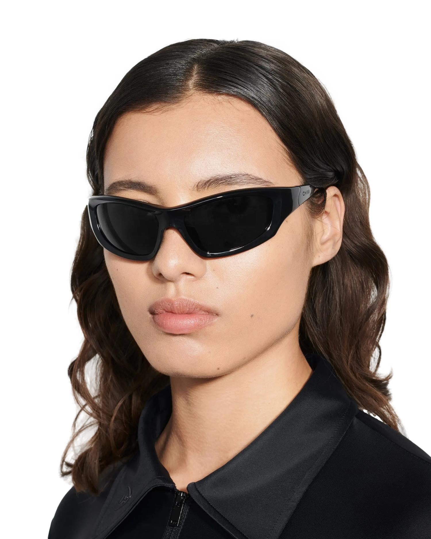 Chimi Eyewear Flash Black Solbriller Sort - modostore.no