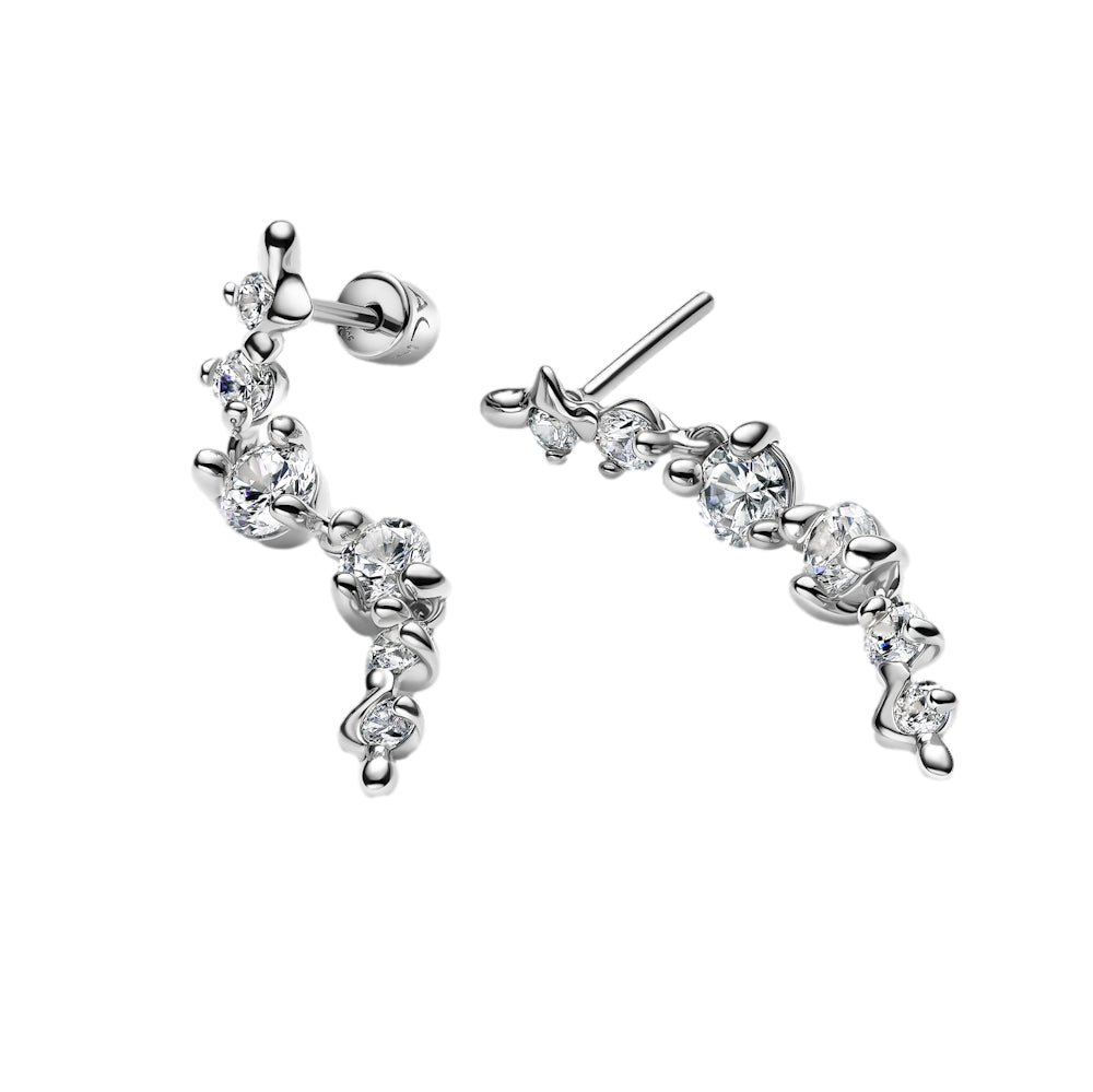 Maria Black Arctic Earrings Medium Pair Øredobber Sølv - modostore.no