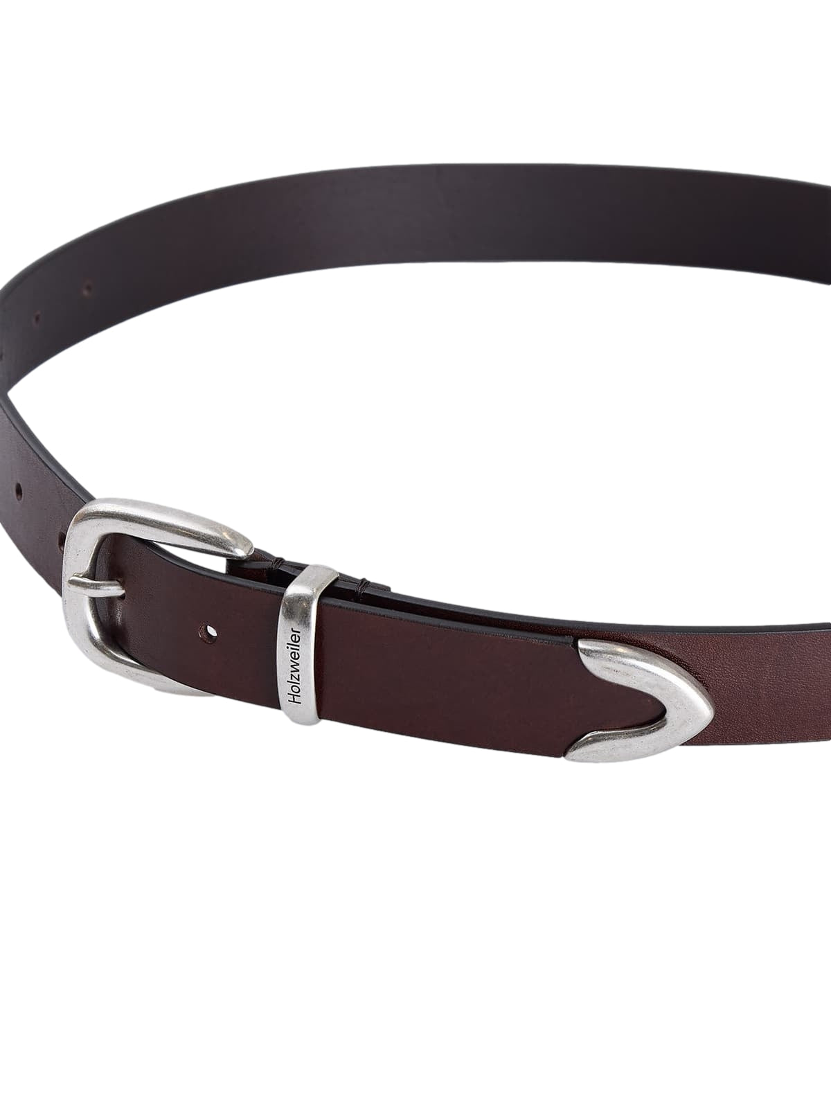 Holzweiler Sanne Leather Belt Belte Mørkebrun