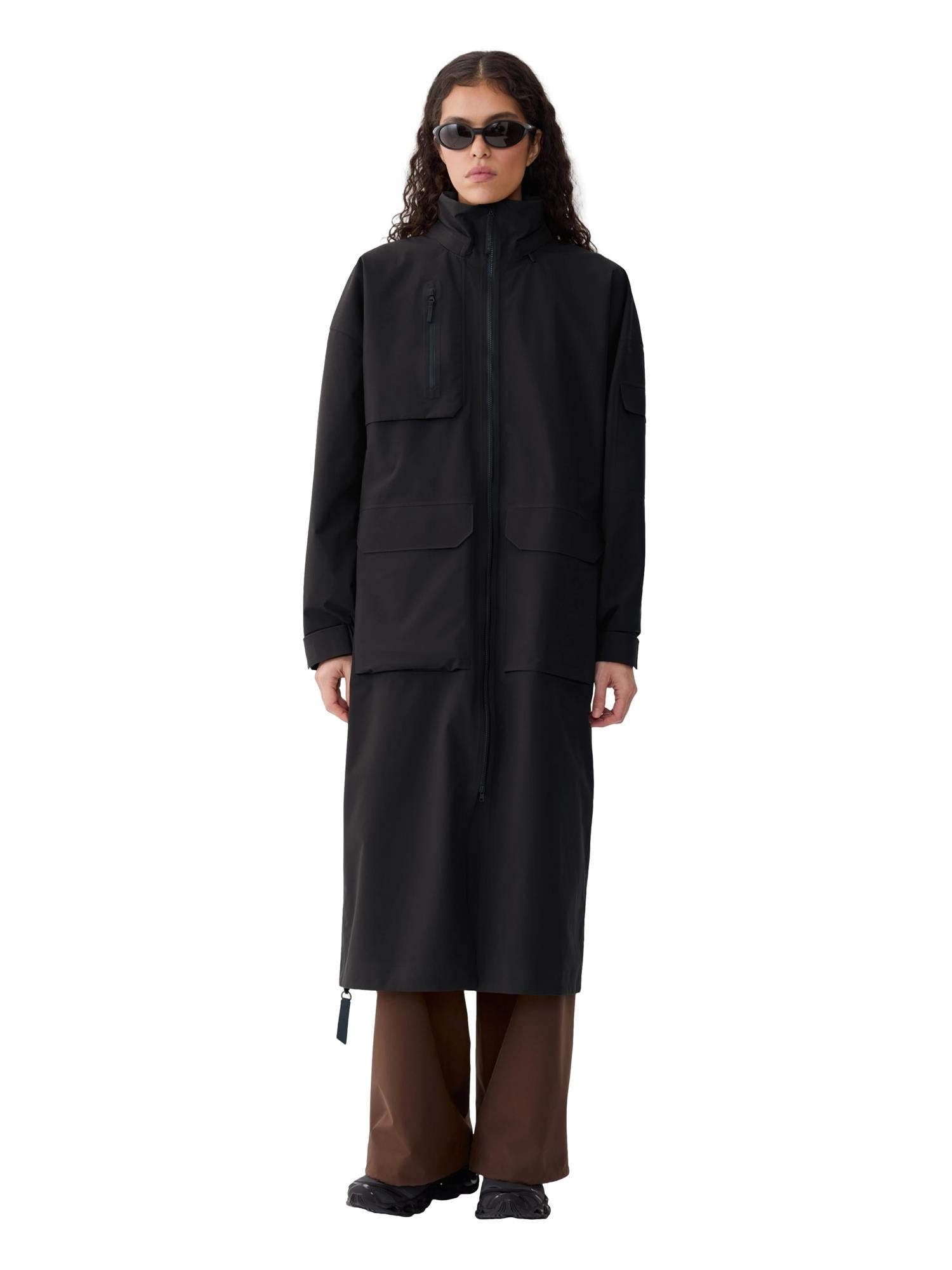 Blæst Klipra Coat Black Jakke Sort - modostore.no