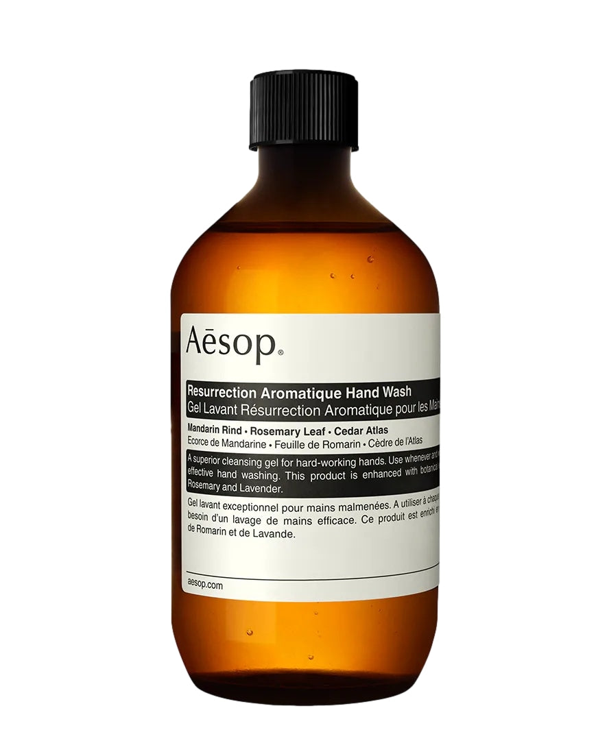 Aesop Resurrection Aromatique Hand Wash 500mL with Screw Cap Refill Håndsåpe Gjennomsiktig - modostore.no