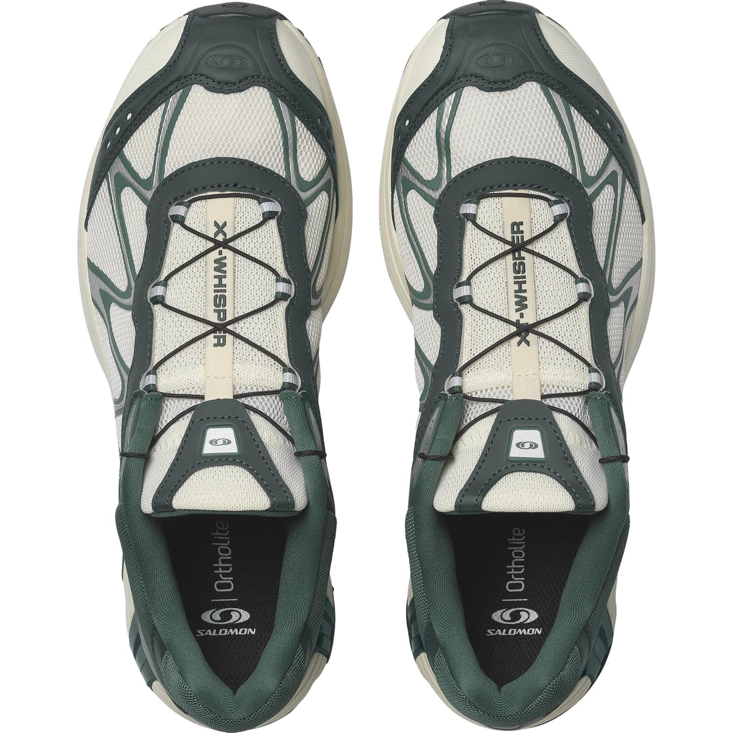 Salomon XT-Whisper Vanilla Ice/Green Gables/Bistro Green Sko Grønn