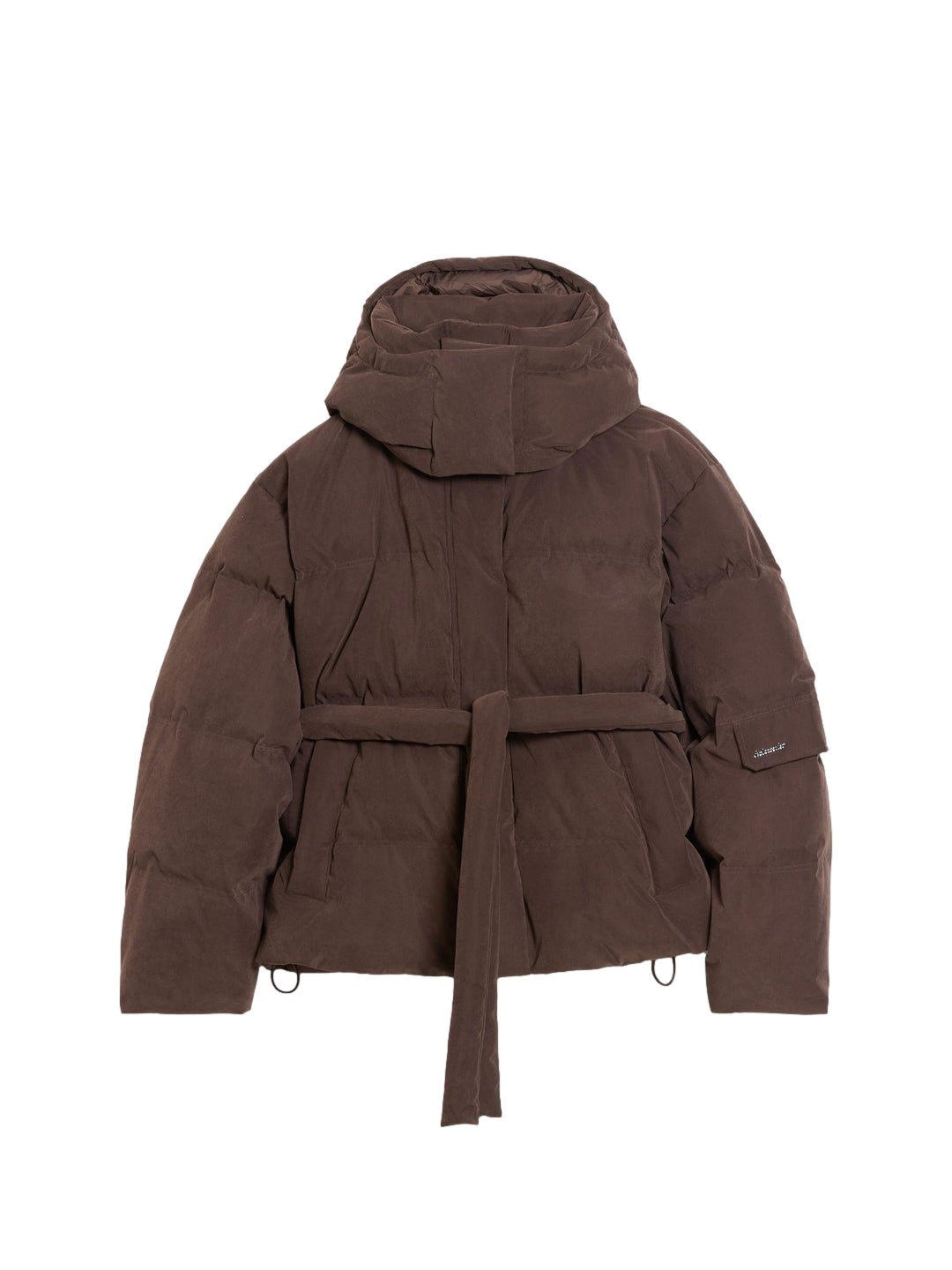Holzweiler Steilia Brushed Down Jkt Brown Jakke Mørkebrun