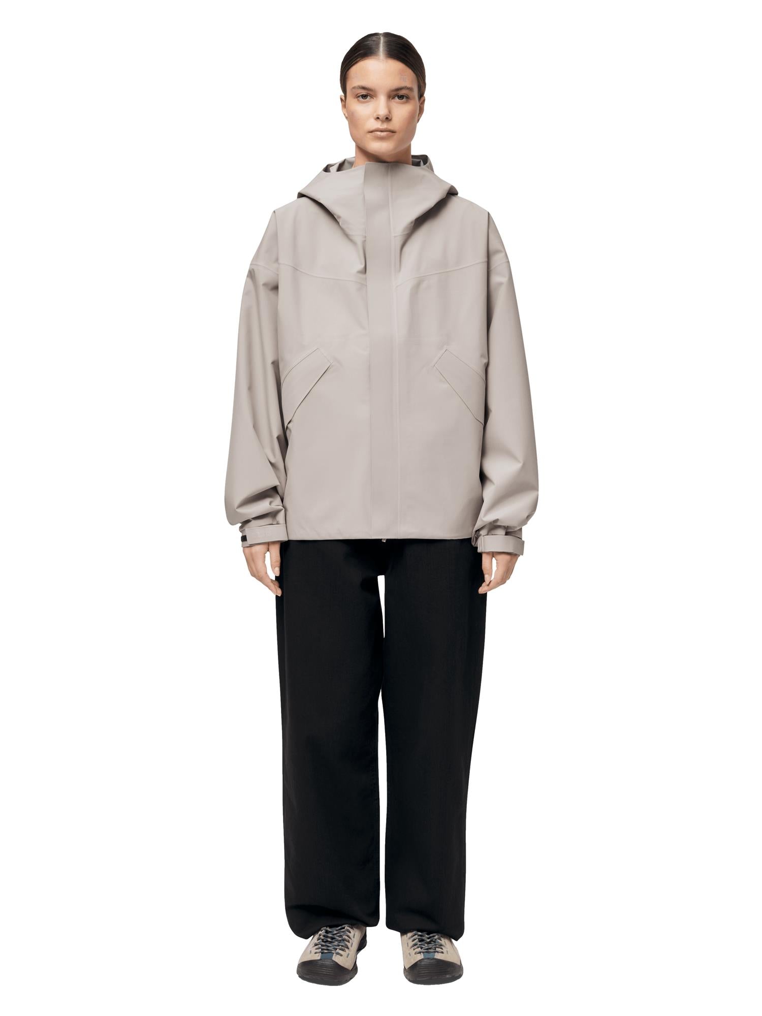 Blæst Synes Jacket Low Tide Jakke Beige Grå