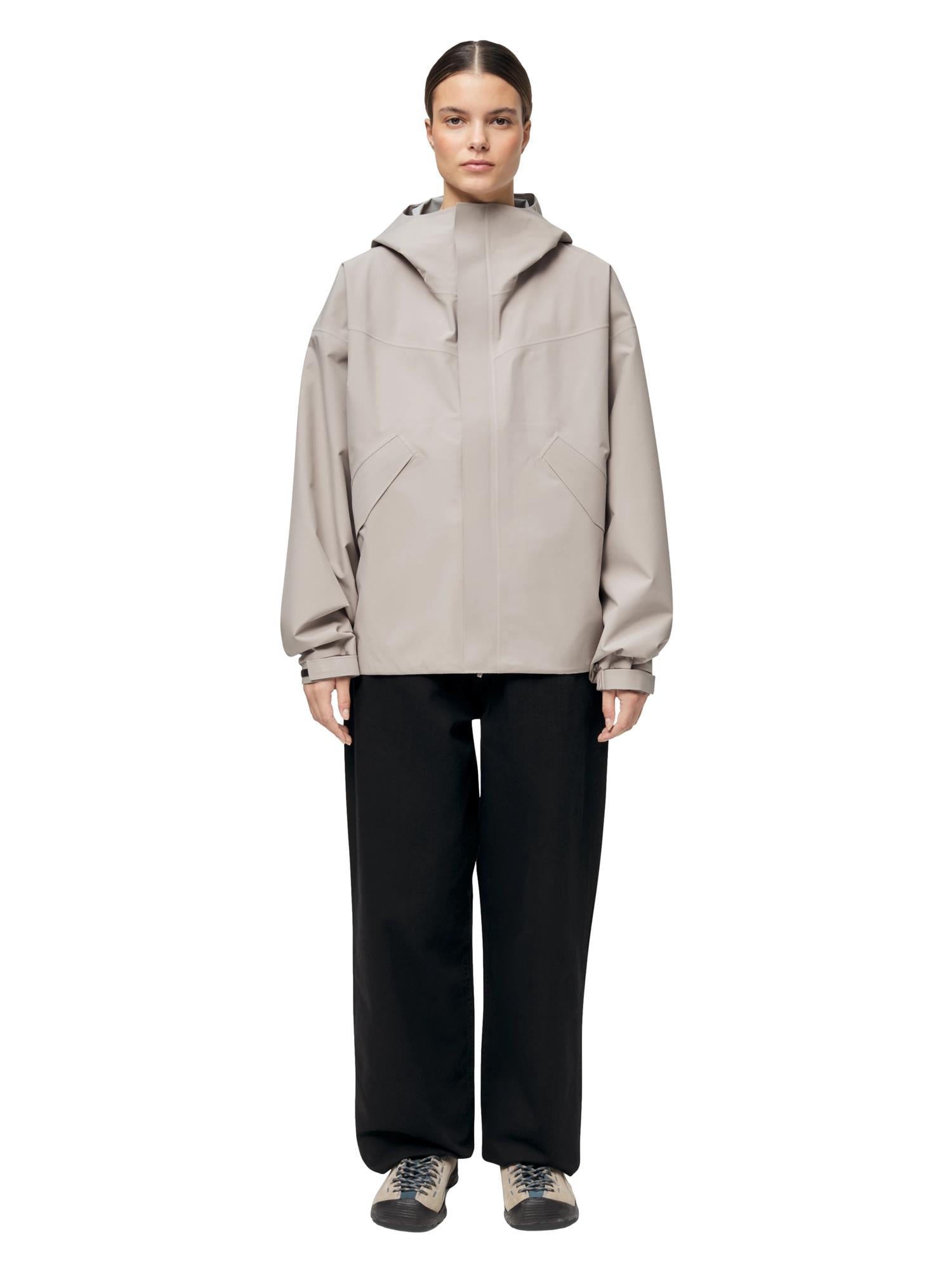 Blæst Synes Jacket Low Tide Jakke Beige Grå