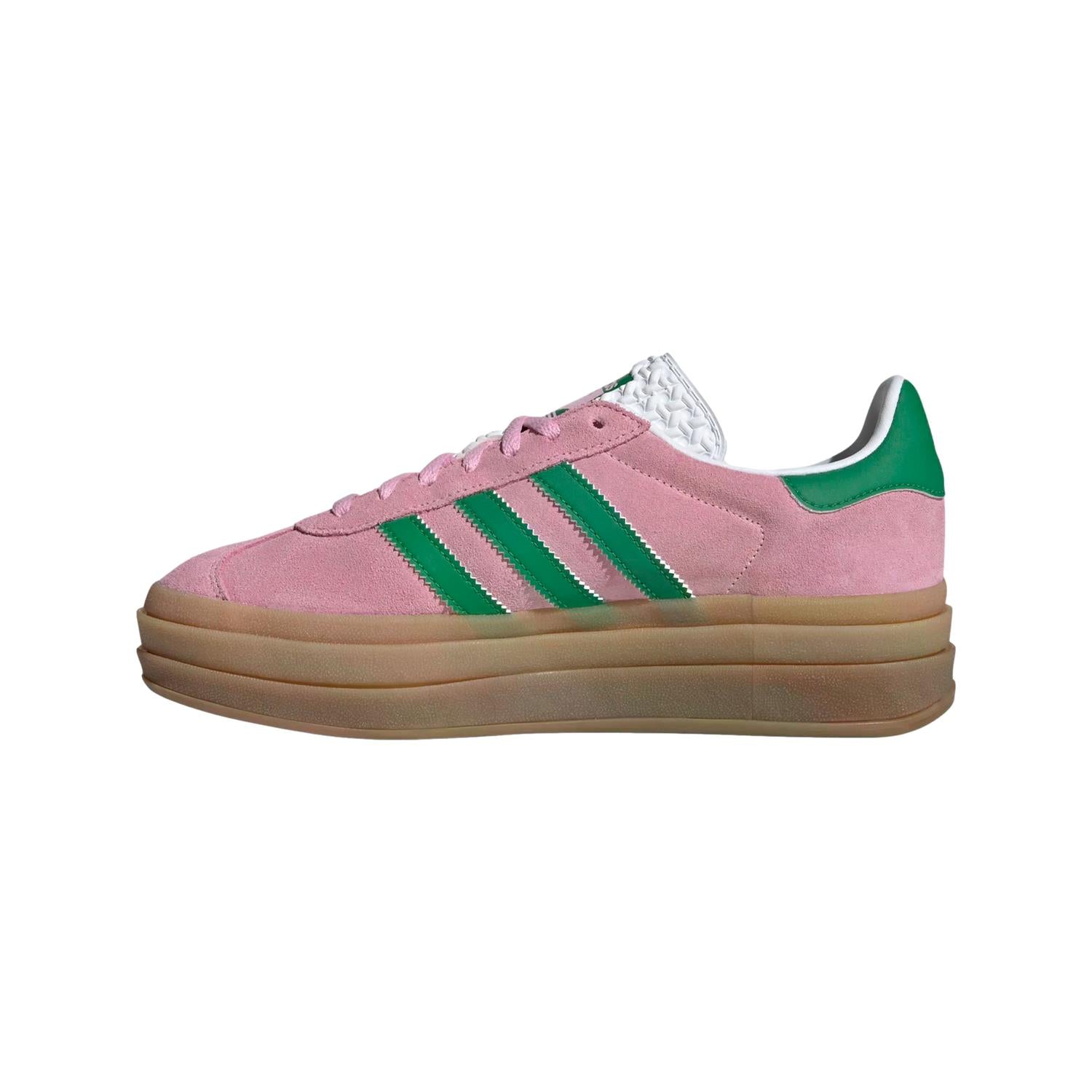 Adidas Gazelle Bold W Sko Rosa Og Grønn - modostore.no