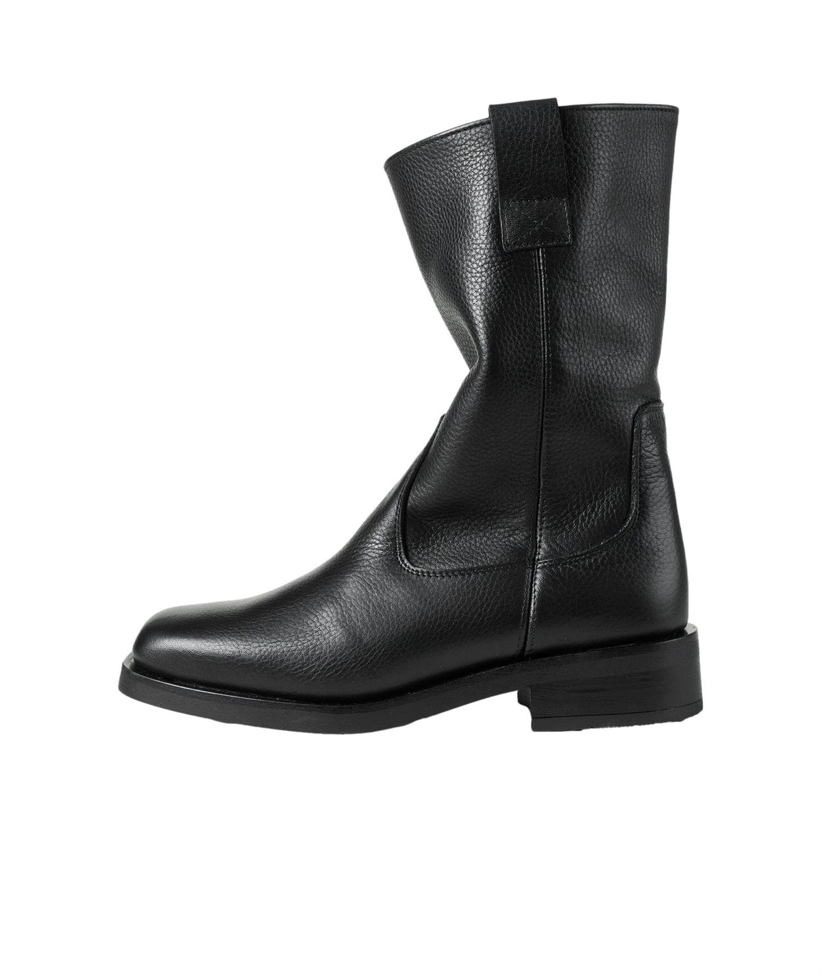 Garment Project Tali Boot - Black Tumbled Sko Sort