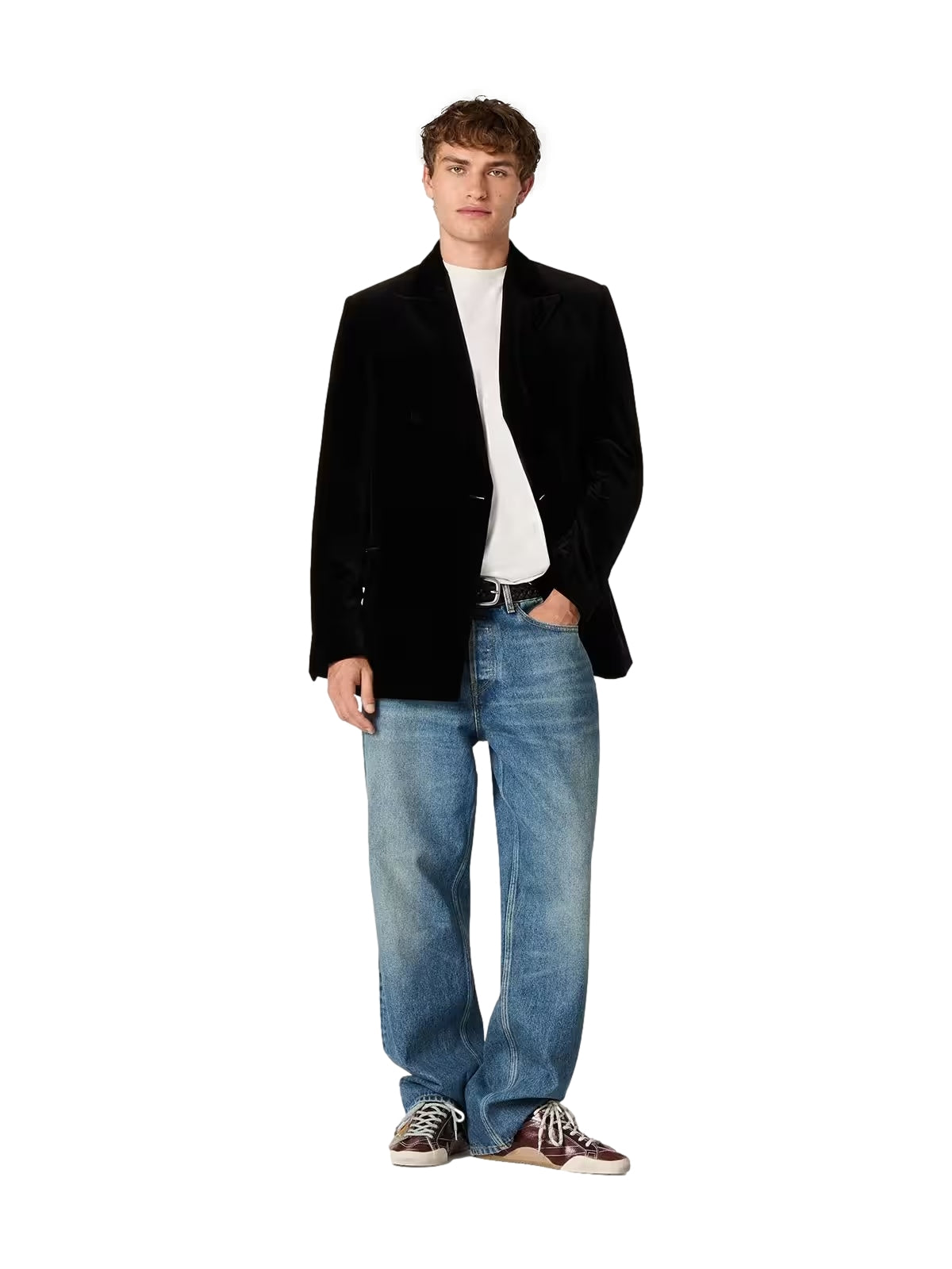 Golden Goose Journey M´s T-shirt Regular T-shirt Hvit