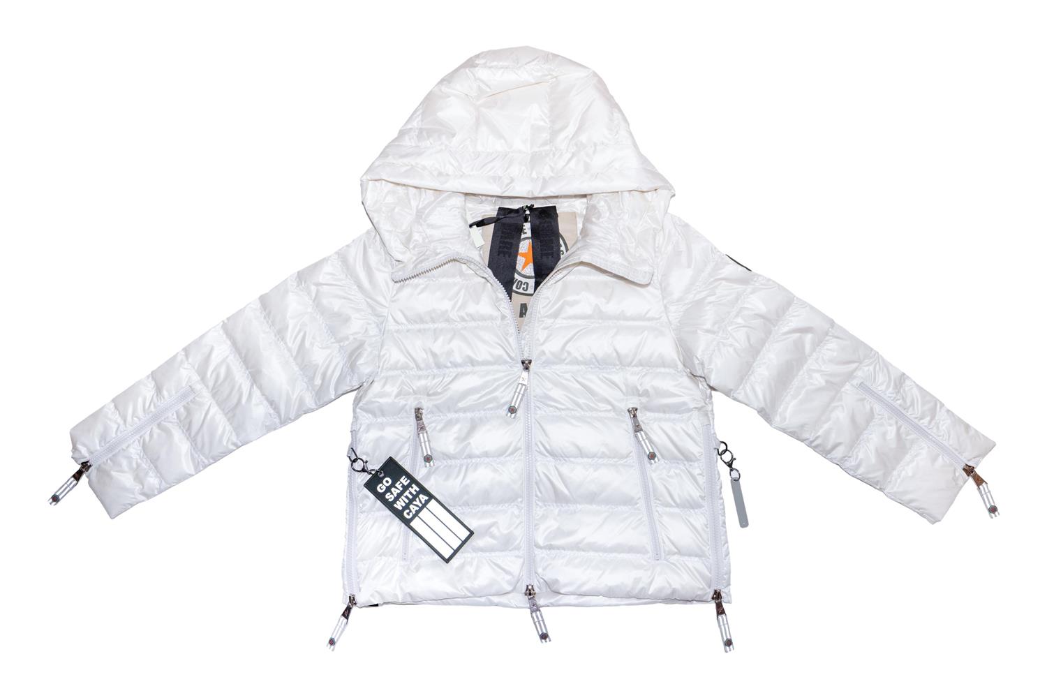 CAYA Erika Light Jacket White Jakke Hvit - modostore.no